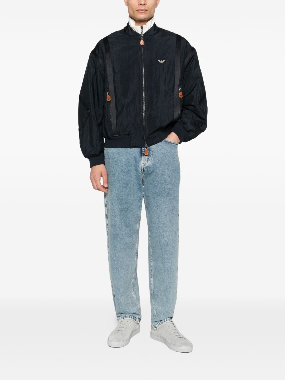 Emporio Armani Coats Blue EM005322AF13779UB118 (EMPORIO ARMANI / カジュアルジャケット ) | EMPORIO ARMANI (エンポリオ アルマーニ)(3)