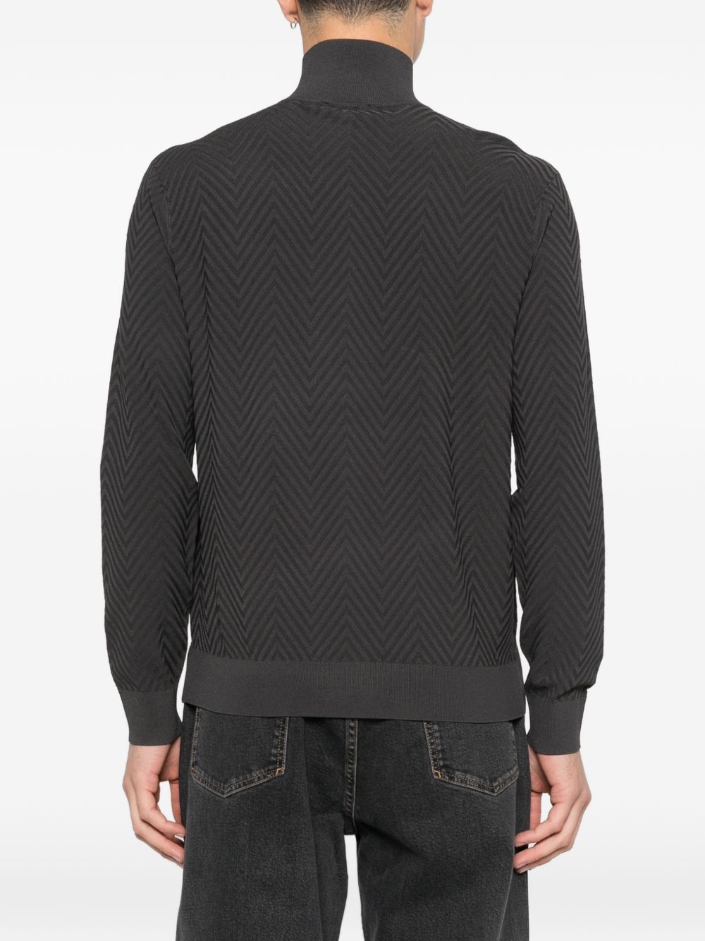 EMPORIO ARMANI CAPSULE PRE Sweaters Black EM004670AF23759U8168 (EMPORIO ARMANI / ニット・セーター・カーディガン ) | EMPORIO ARMANI (エンポリオ アルマーニ)(1)
