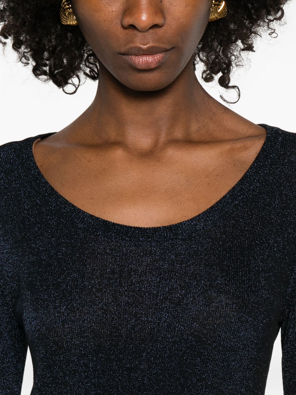 Fabiana Filippi Sweaters Blue MAD266F067D9625146 (FABIANA FILIPPI / ニット・セーター・カーディガン ) | FABIANA FILIPPI (ファビアナフィリッピ)(2)