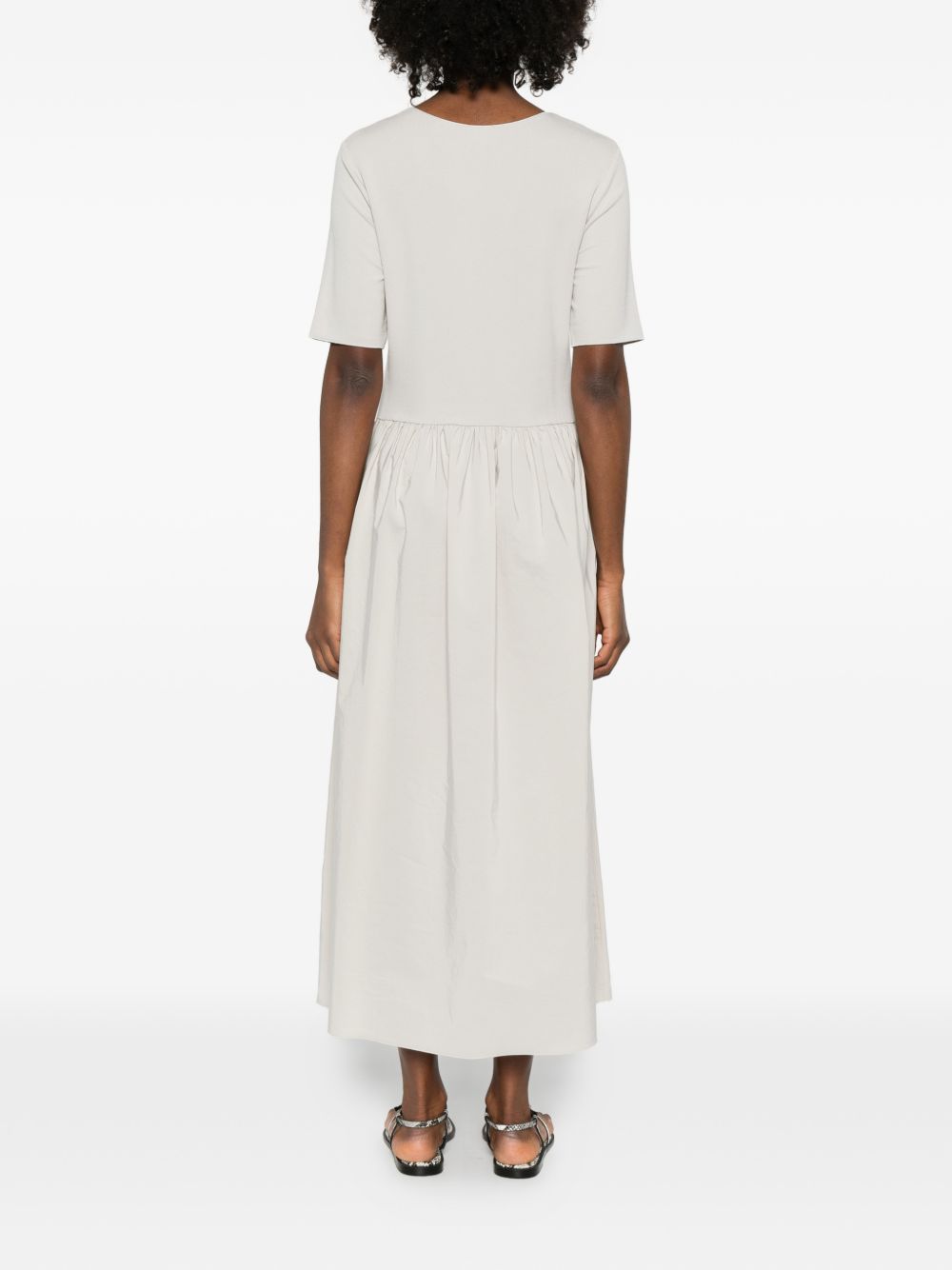 Emporio Armani Dresses Light Grey EW003528AF16066U8012 (EMPORIO ARMANI / ワンピース・ドレス・オールインワン ) | EMPORIO ARMANI (エンポリオ アルマーニ)(2)