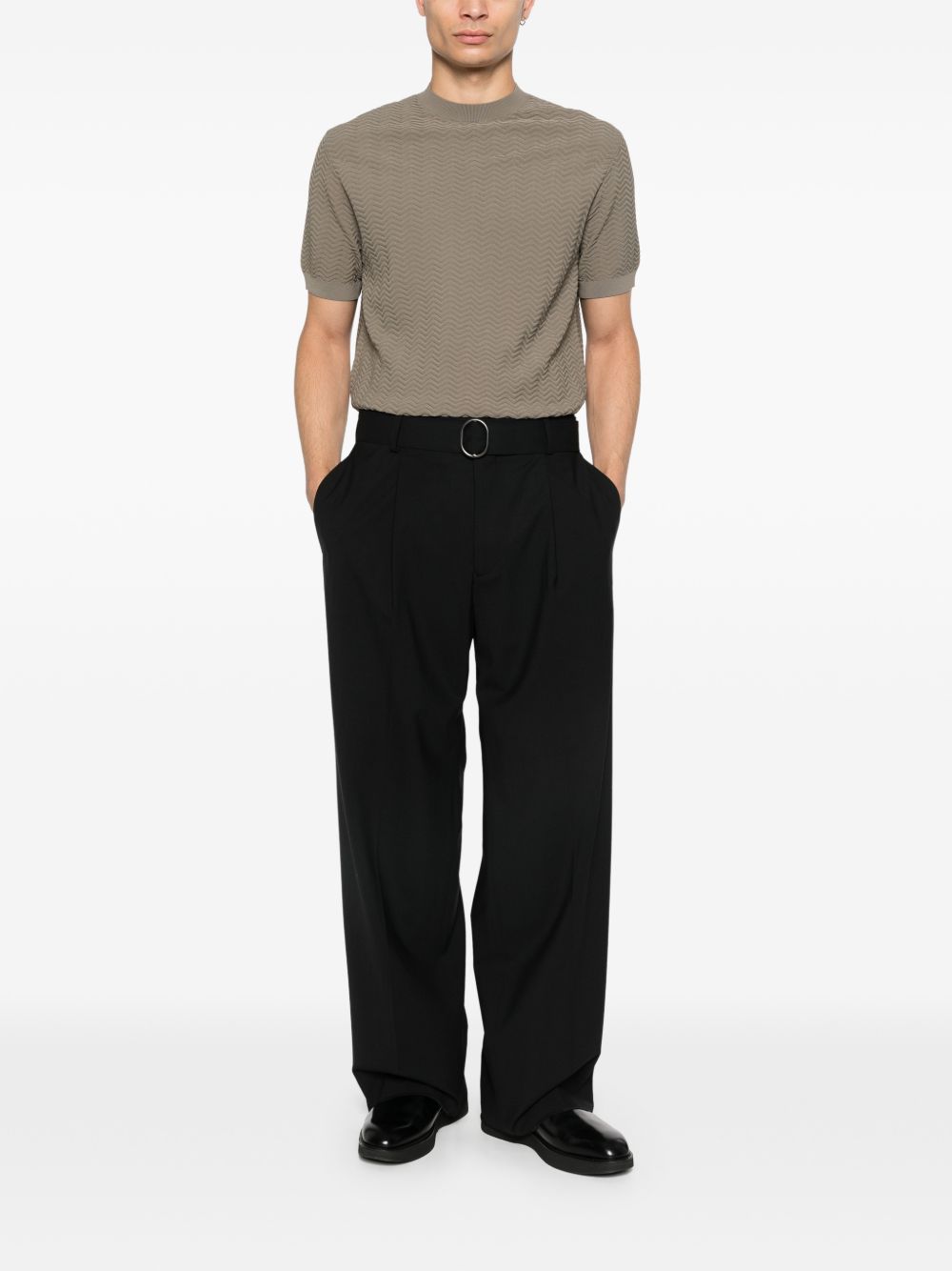 EMPORIO ARMANI CAPSULE PRE Sweaters Grey EM004671AF23759U6183 (EMPORIO ARMANI / ニット・セーター・カーディガン ) | EMPORIO ARMANI (エンポリオ アルマーニ)(4)