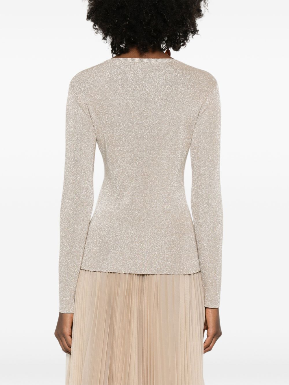 Fabiana Filippi Sweaters Ivory MAD266F067D9620145 (FABIANA FILIPPI / ニット・セーター・カーディガン ) | FABIANA FILIPPI (ファビアナフィリッピ)(4)