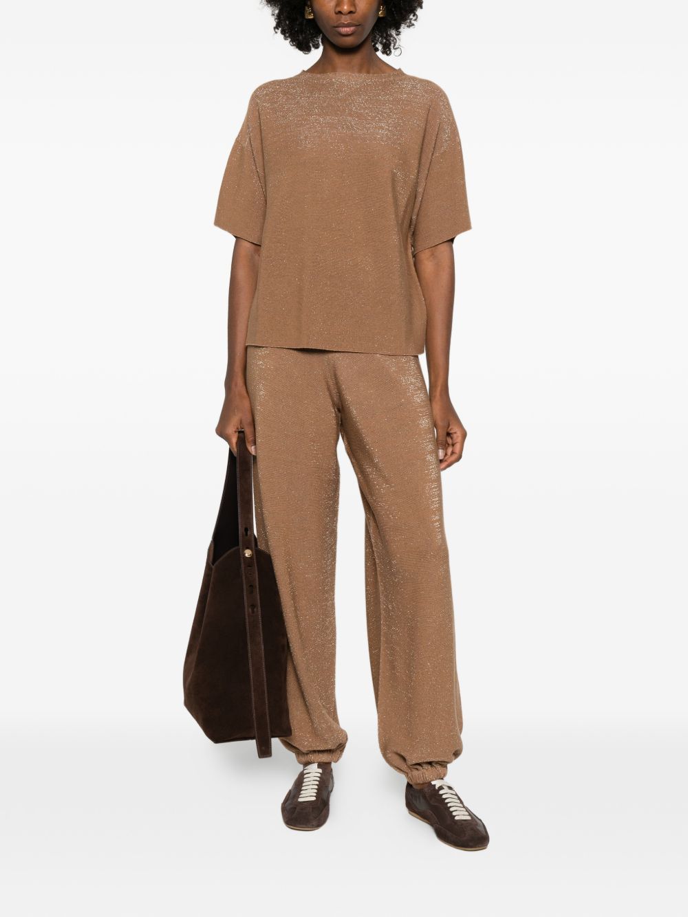 Fabiana Filippi Trousers Brown PAD266F328L7661268 (FABIANA FILIPPI / パンツ ) | FABIANA FILIPPI (ファビアナフィリッピ)(1)