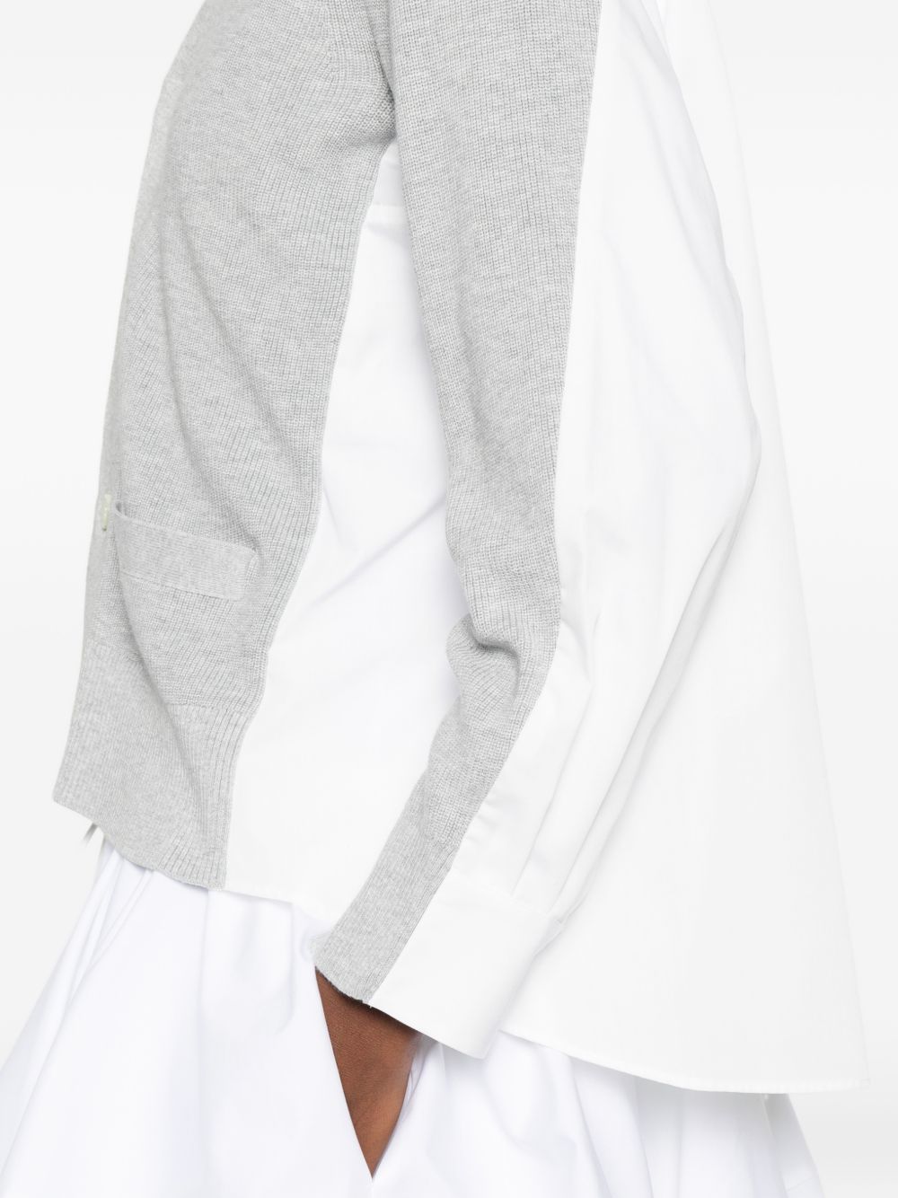 Sacai Sweaters Grey SCW332378 (sacai / ニット・セーター・カーディガン ) | sacai (サカイ)(1)