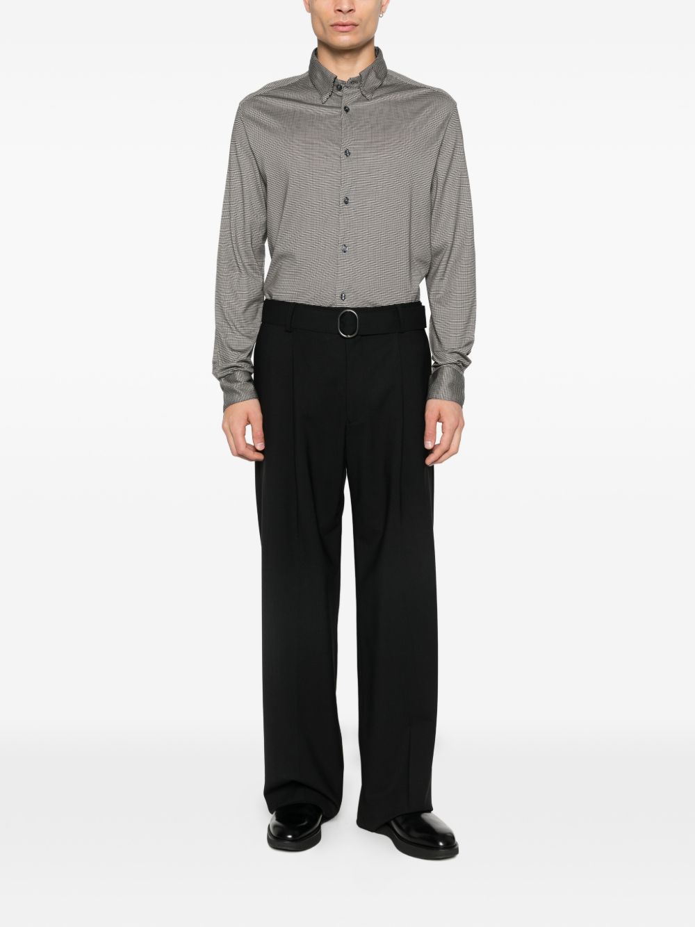 Emporio Armani Shirts Black EM005446AF24857F1158 (EMPORIO ARMANI / シャツ・ブラウス ) | EMPORIO ARMANI (エンポリオ アルマーニ)(4)