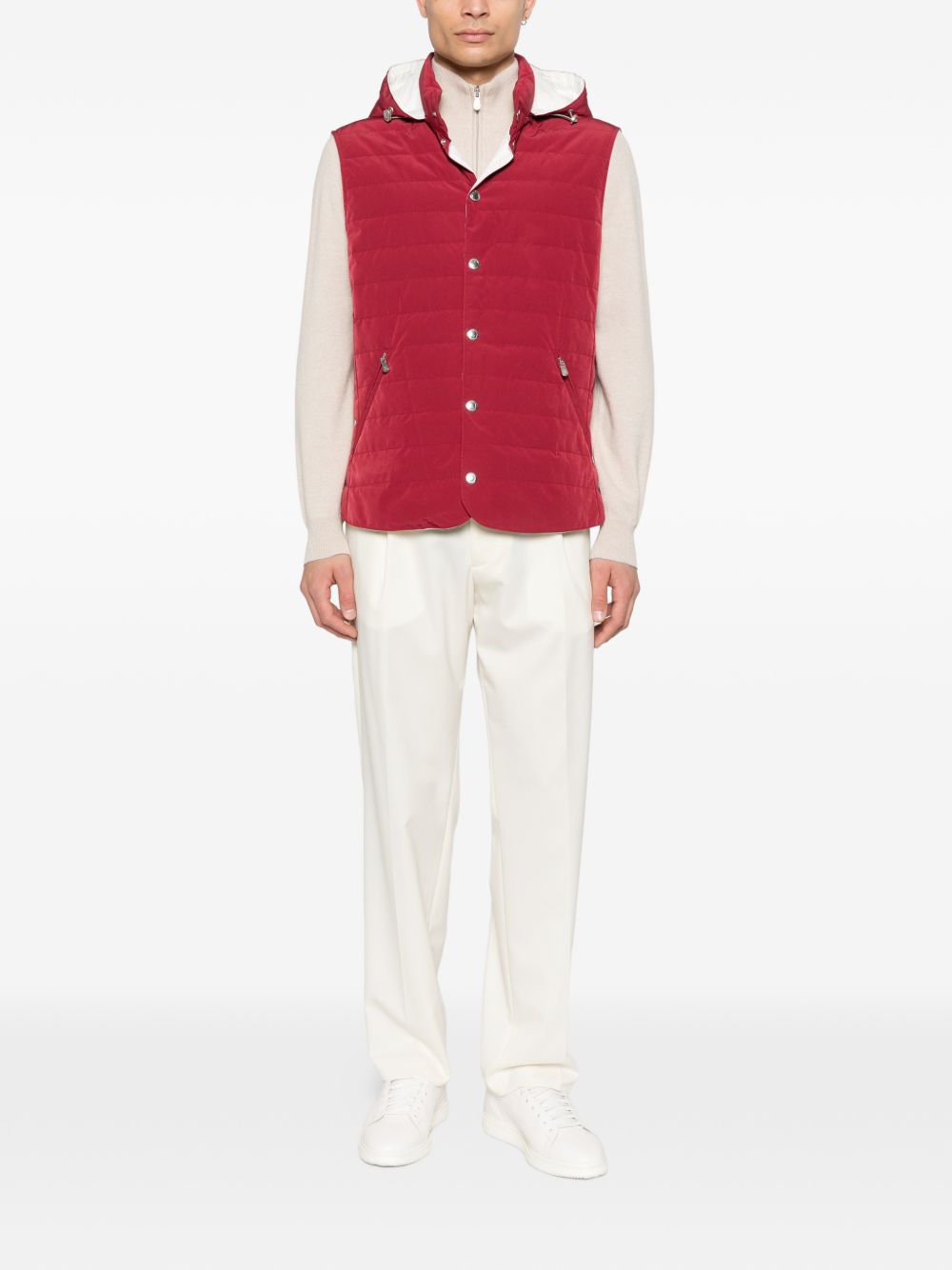 Brunello Cucinelli Jackets Red MM4791696CG249 (Brunello Cucinelli / ベスト ) | Brunello Cucinelli (ブルネロ・クチネリ)(1)