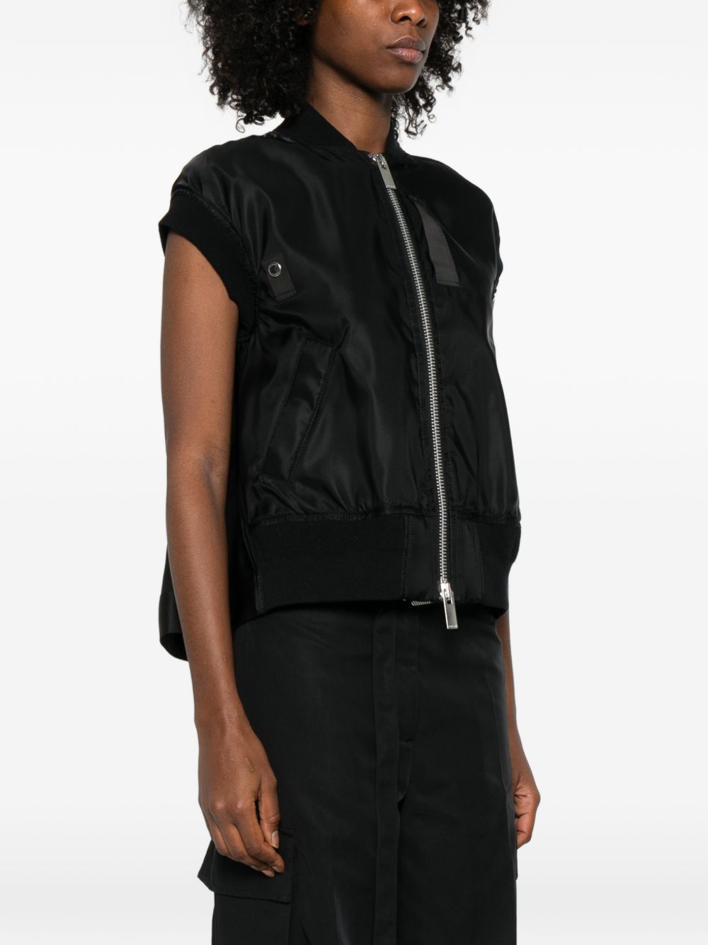 Sacai Sweaters Black SCW303001 (sacai / ベスト ) | sacai (サカイ)(1)