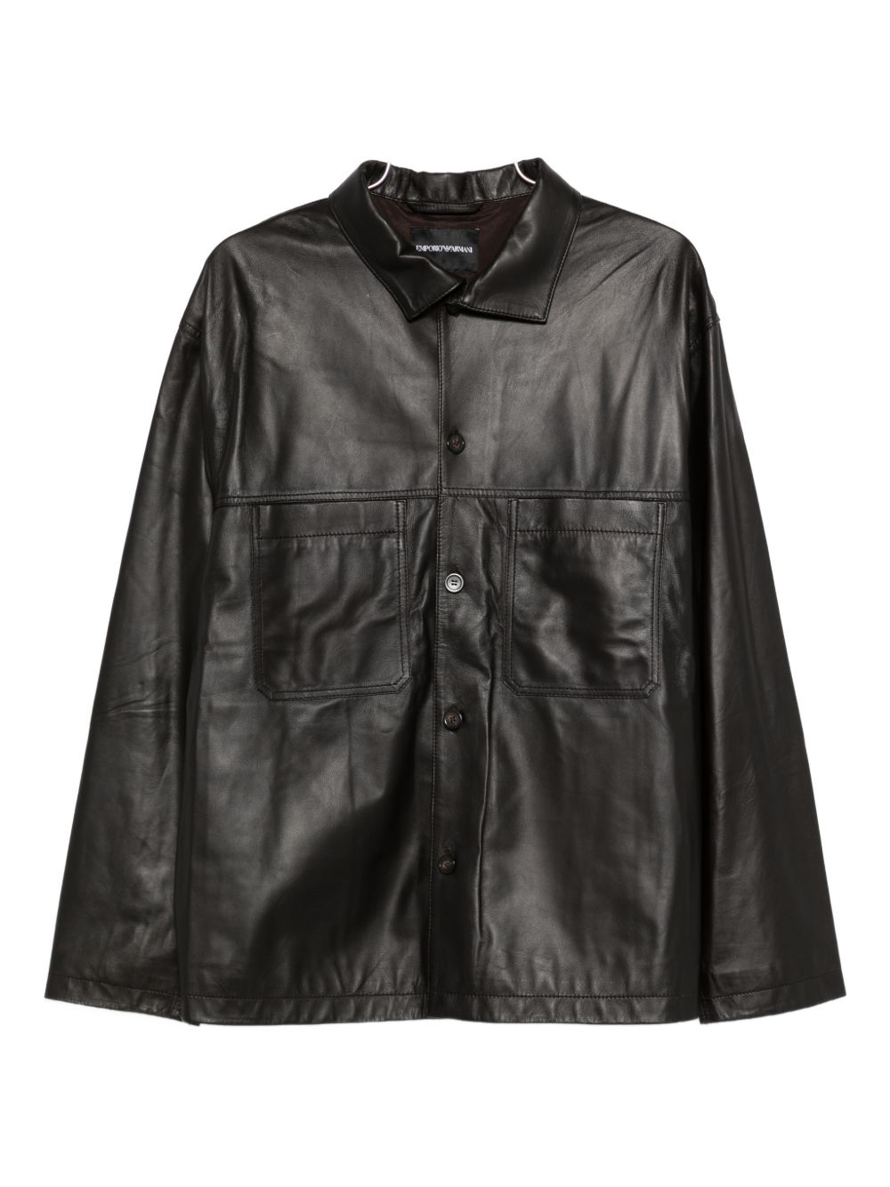 E.ARMANI EXCLUSIVE PRE Jackets Brown EM004729AF22948U8168 (EMPORIO ARMANI / レザー&ファージャケット・コート ) | EMPORIO ARMANI (エンポリオ アルマーニ)