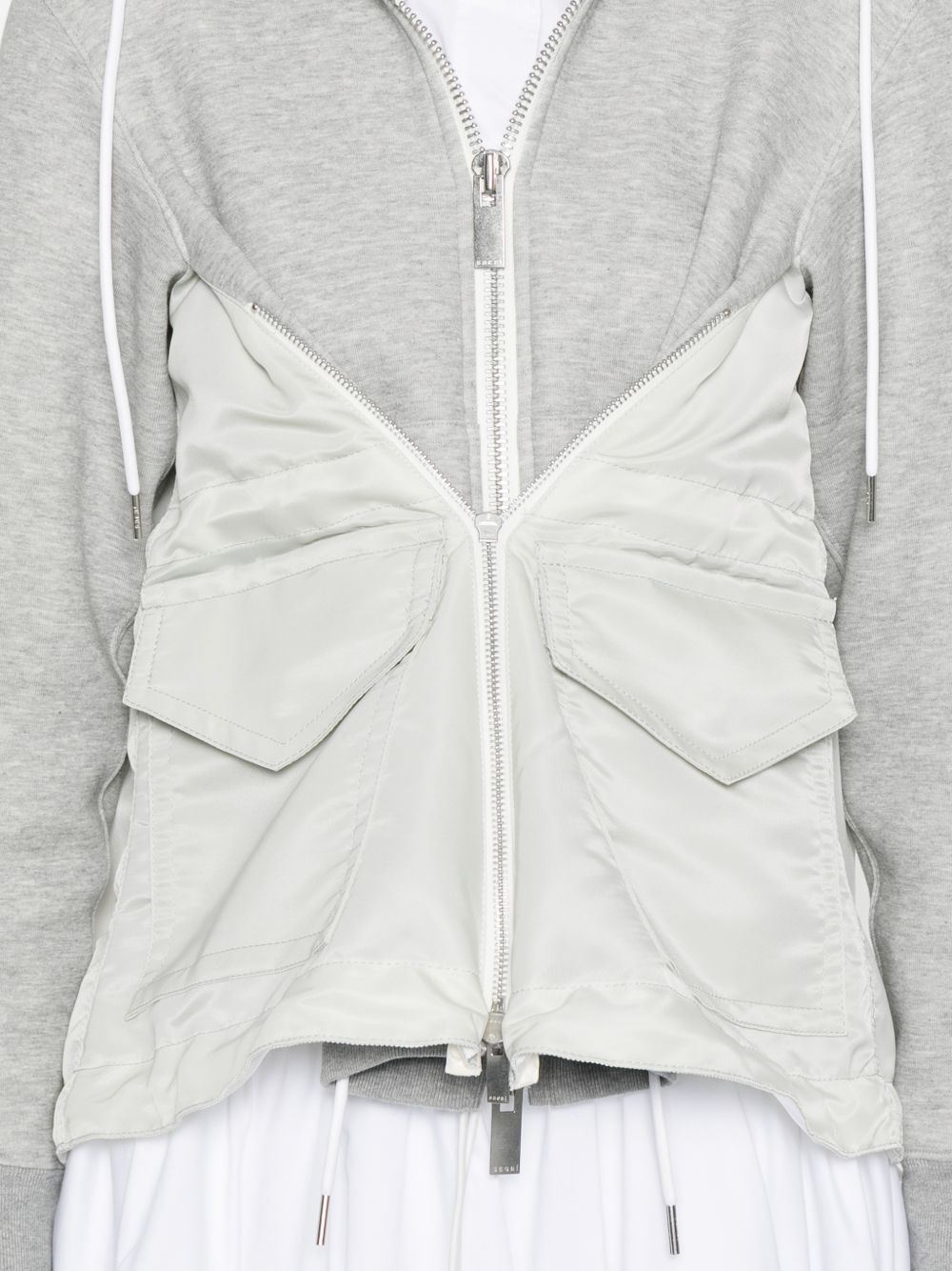 Sacai Sweaters Grey SCW343381 (sacai / スウェット・フーディー ) | sacai (サカイ)(3)