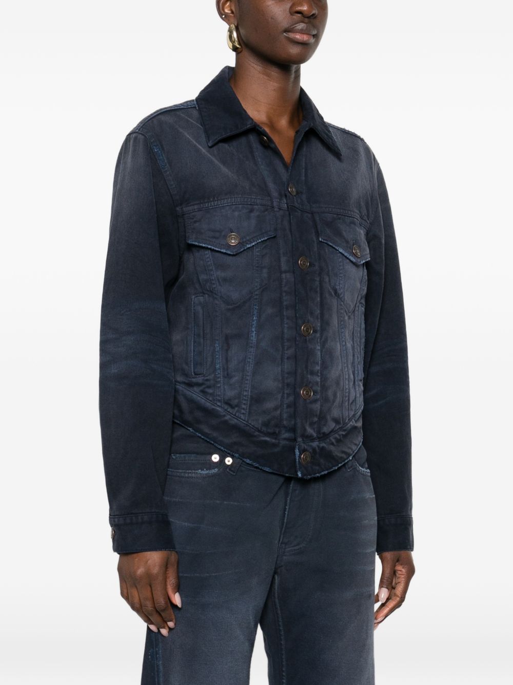 Balenciaga Coats Blue 856423TTW648074 (Balenciaga / カジュアルジャケット ) | Balenciaga (バレンシアガ)(4)