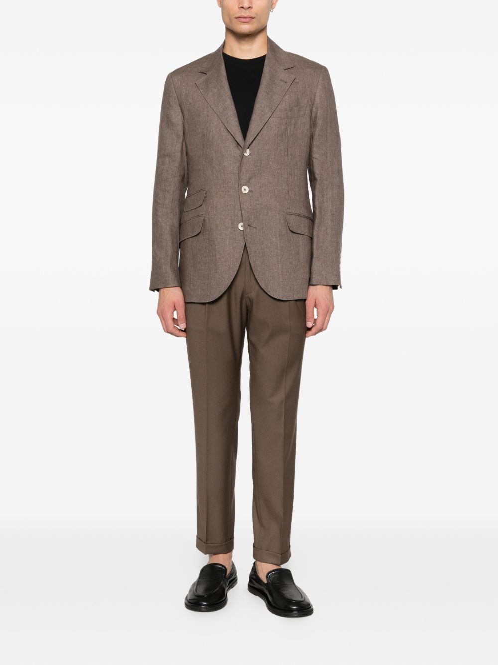 Brunello Cucinelli Jackets Brown MB4307BWDC089 (Brunello Cucinelli / ブレザー・ジャケット ) | Brunello Cucinelli (ブルネロ・クチネリ)(4)