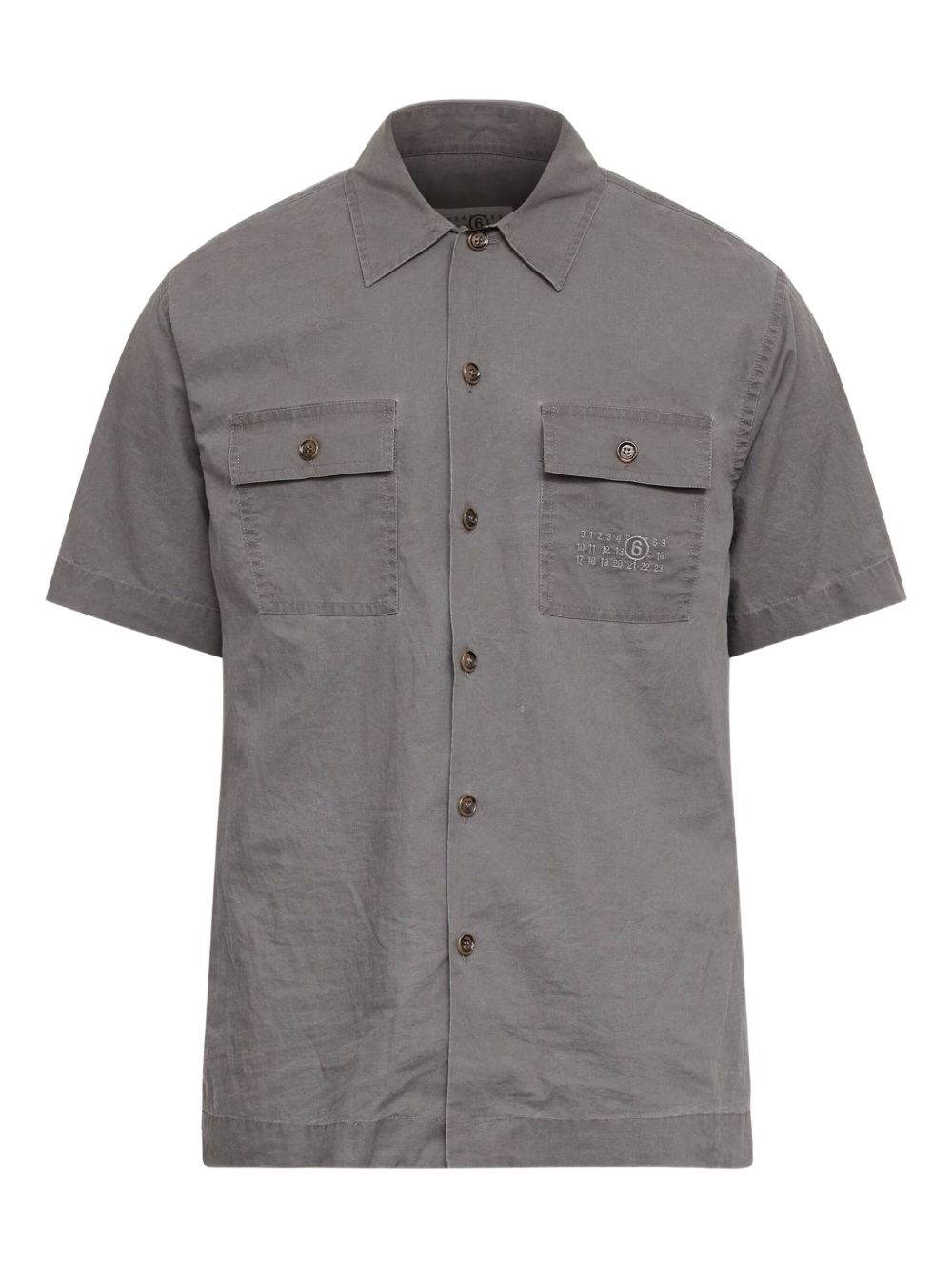 MM6 Maison Margiela Shirts Grey SH0DR0008M35741855 (MM6 Maison Margiela / シャツ・ブラウス ) | MM6 Maison Margiela (エムエムシックス)