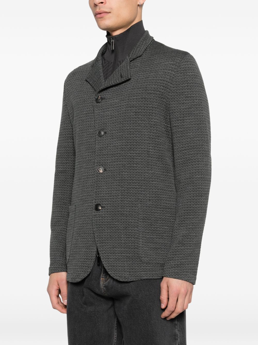 Emporio Armani Jackets Grey EM000144TE19204F8026 (EMPORIO ARMANI / ブレザー・ジャケット ) | EMPORIO ARMANI (エンポリオ アルマーニ)(2)
