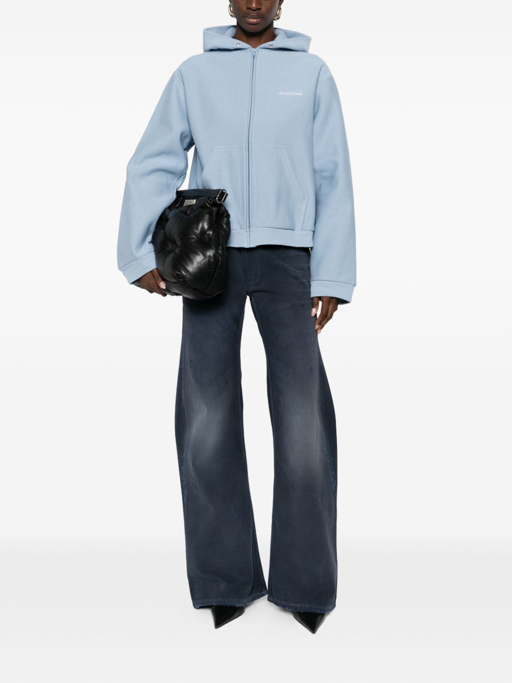 Balenciaga Sweaters Clear Blue 851236TTVJ24773 (Balenciaga / スウェット・フーディー ) | Balenciaga (バレンシアガ)(2)