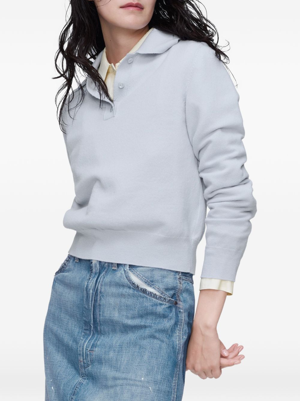 Maison Margiela T-shirts and Polos Grey S51GL0068M13225500 (Maison Margiela / ニット・セーター・カーディガン ) | Maison Margiela (メゾン マルジェラ)(1)