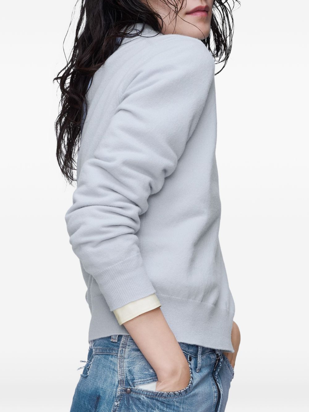 Maison Margiela T-shirts and Polos Grey S51GL0068M13225500 (Maison Margiela / ニット・セーター・カーディガン ) | Maison Margiela (メゾン マルジェラ)(2)