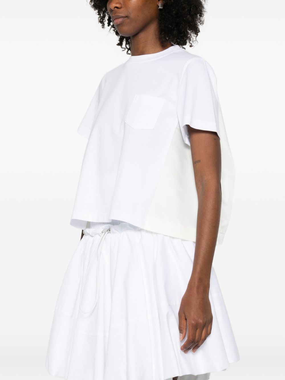 Sacai T-shirts and Polos White SCW354104 (sacai / Tシャツ・カットソー ) | sacai (サカイ)(2)