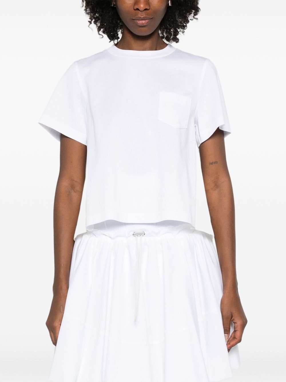 Sacai T-shirts and Polos White SCW354104 (sacai / Tシャツ・カットソー ) | sacai (サカイ)(4)