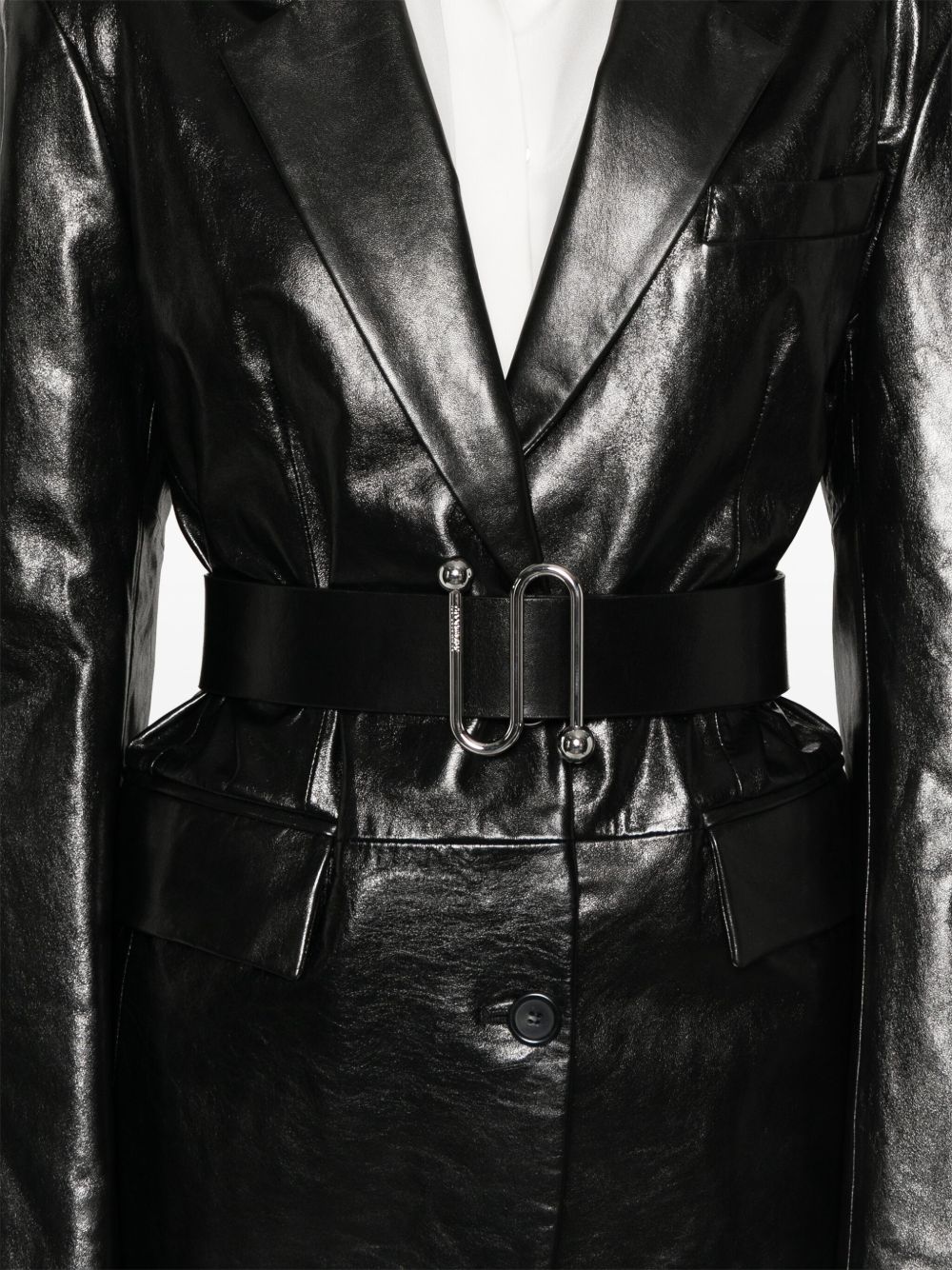 SPORTMAX PRE Jackets Black 12441011600002 (Sportmax / レザー&ファージャケット・コート ) | Sportmax (スポーツマックス)(2)