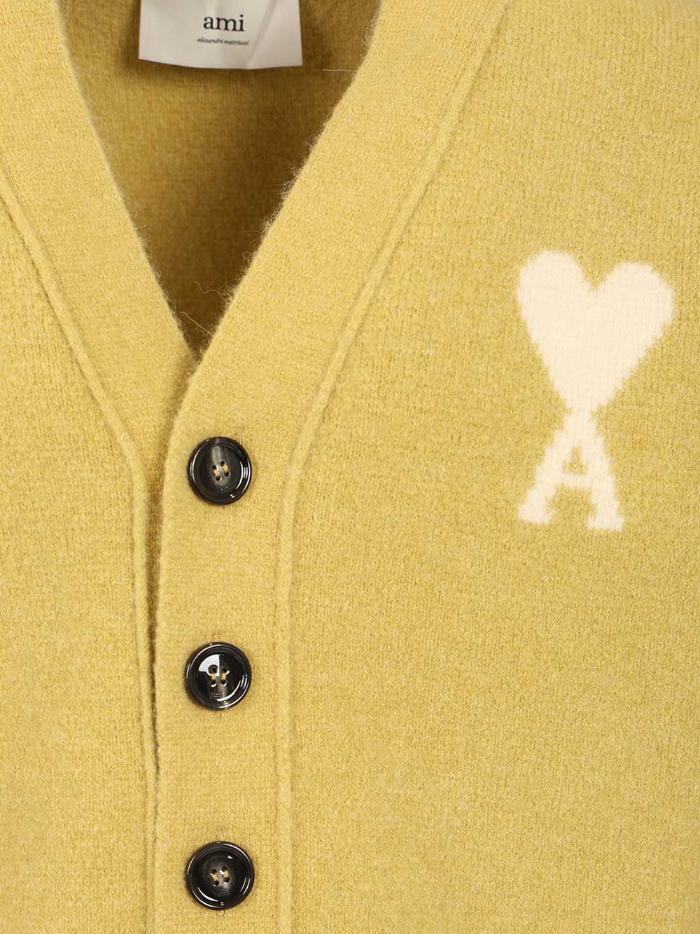 "Ami de Coeur" cardigan UKC365KN01353993 (AMI Paris / ニット・セーター・カーディガン ) | AMI Paris (アミパリス)(2)