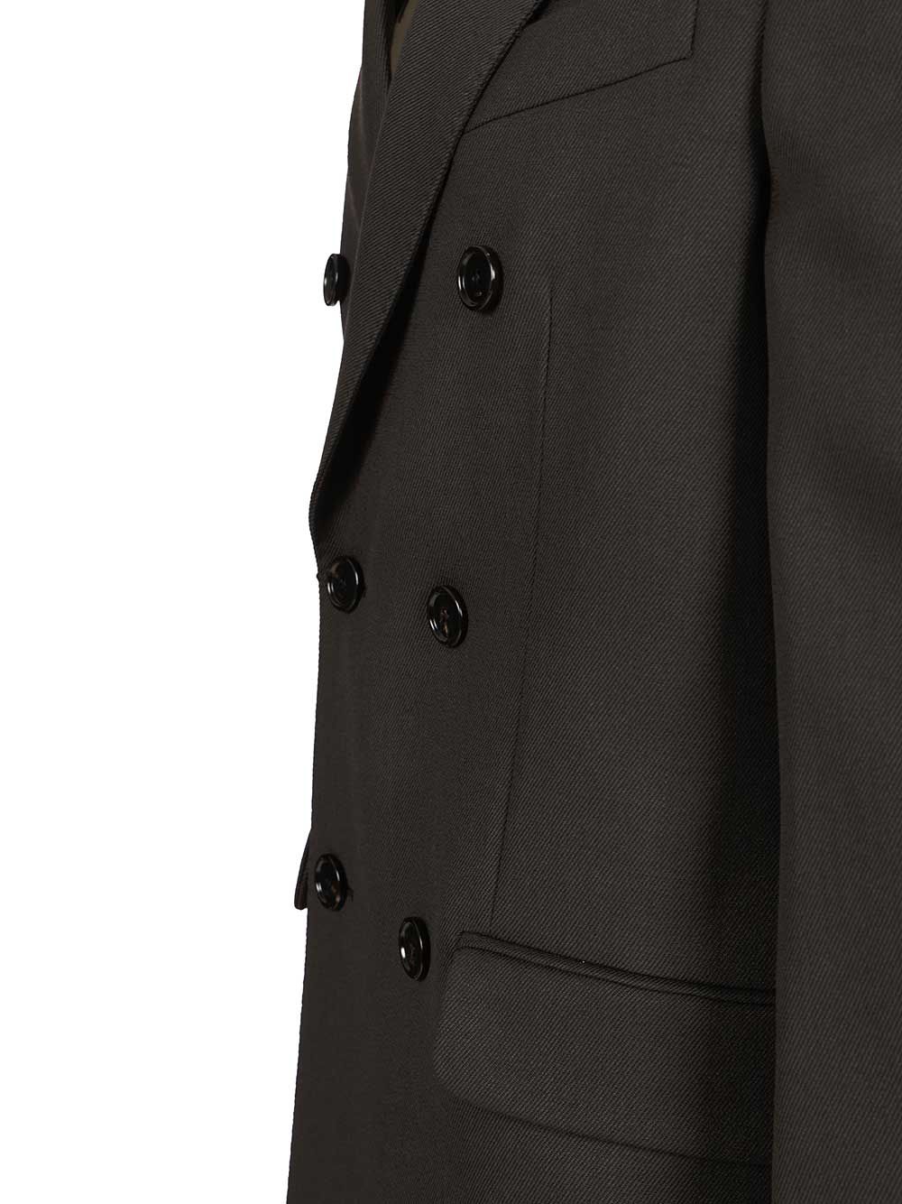 DOUBLE BREASTED STRAIGHT COAT HCO466WV0088020 (AMI Paris / コート ) | AMI Paris (アミパリス)(4)