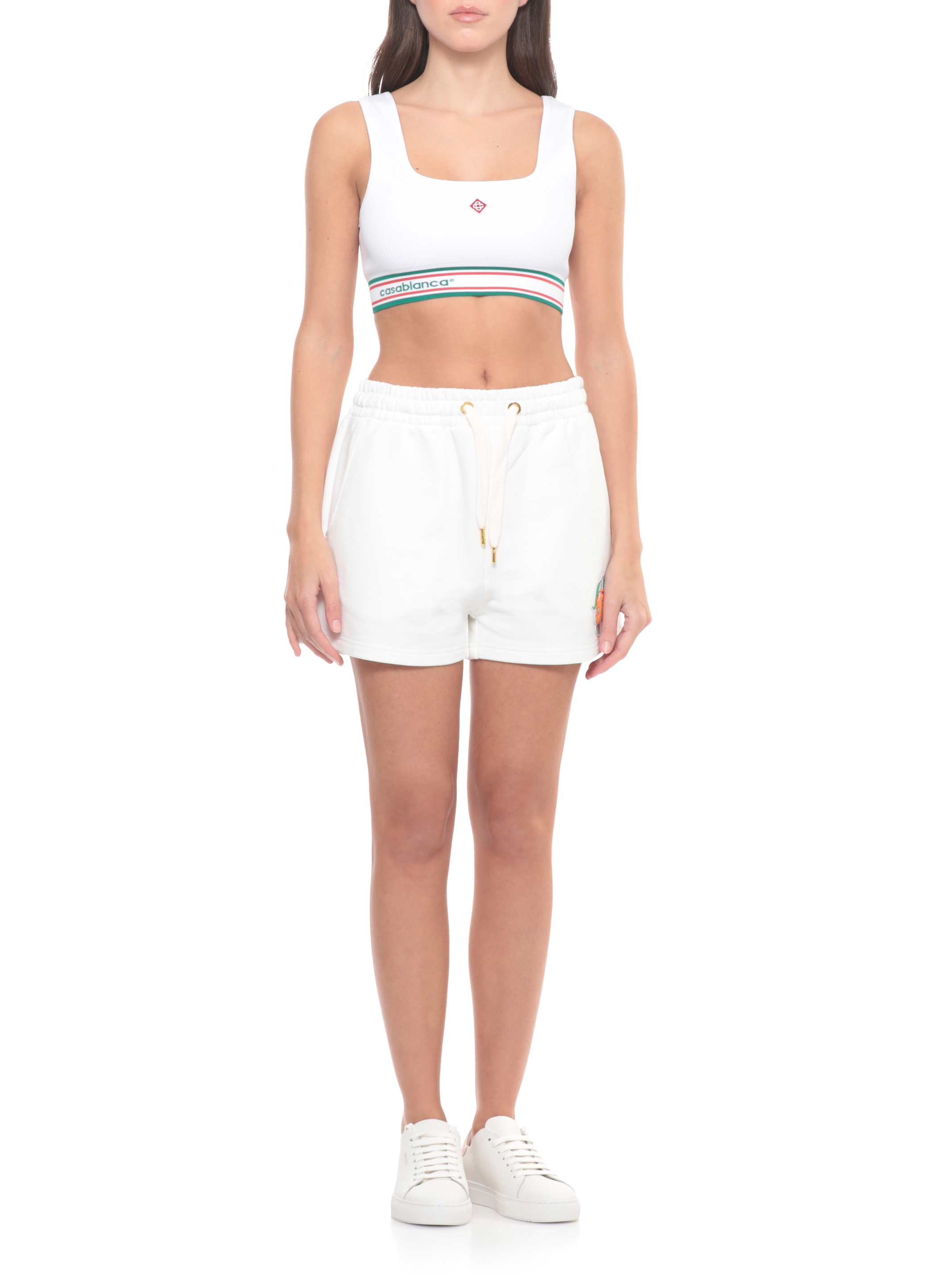 Casablanca Top White WAW25ACT02601WHITEMULTI (Casablanca / タンクトップ・キャミソール ) | Casablanca (カサブランカ)(1)