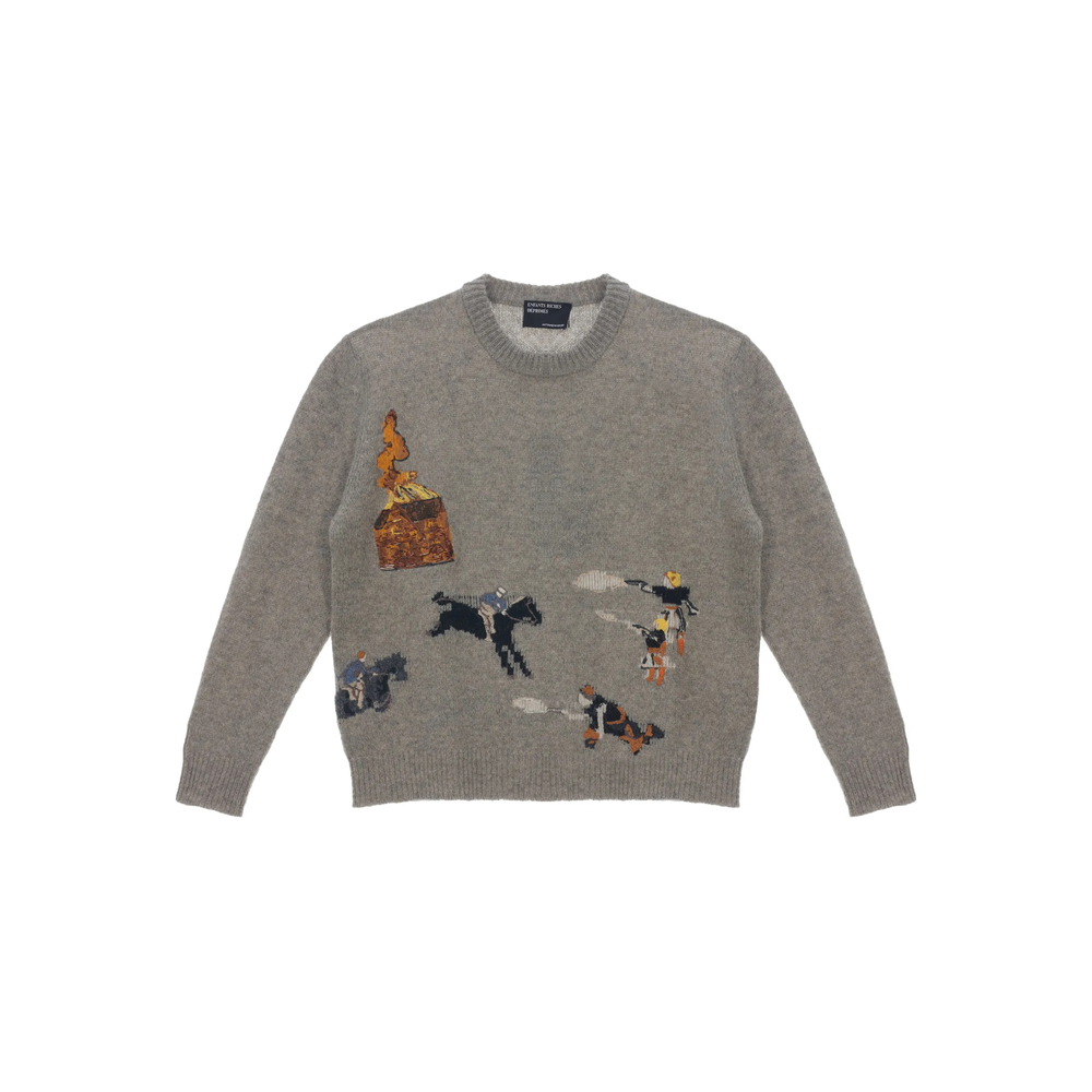 Sweater Enfants Riches Déprimés 080258GRMUL (ENFANTS RICHES DÉPRIMÉS / ニット・セーター・カーディガン ) | ENFANTS RICHES DÉPRIMÉS (アンファン リッシュ デプリメ)