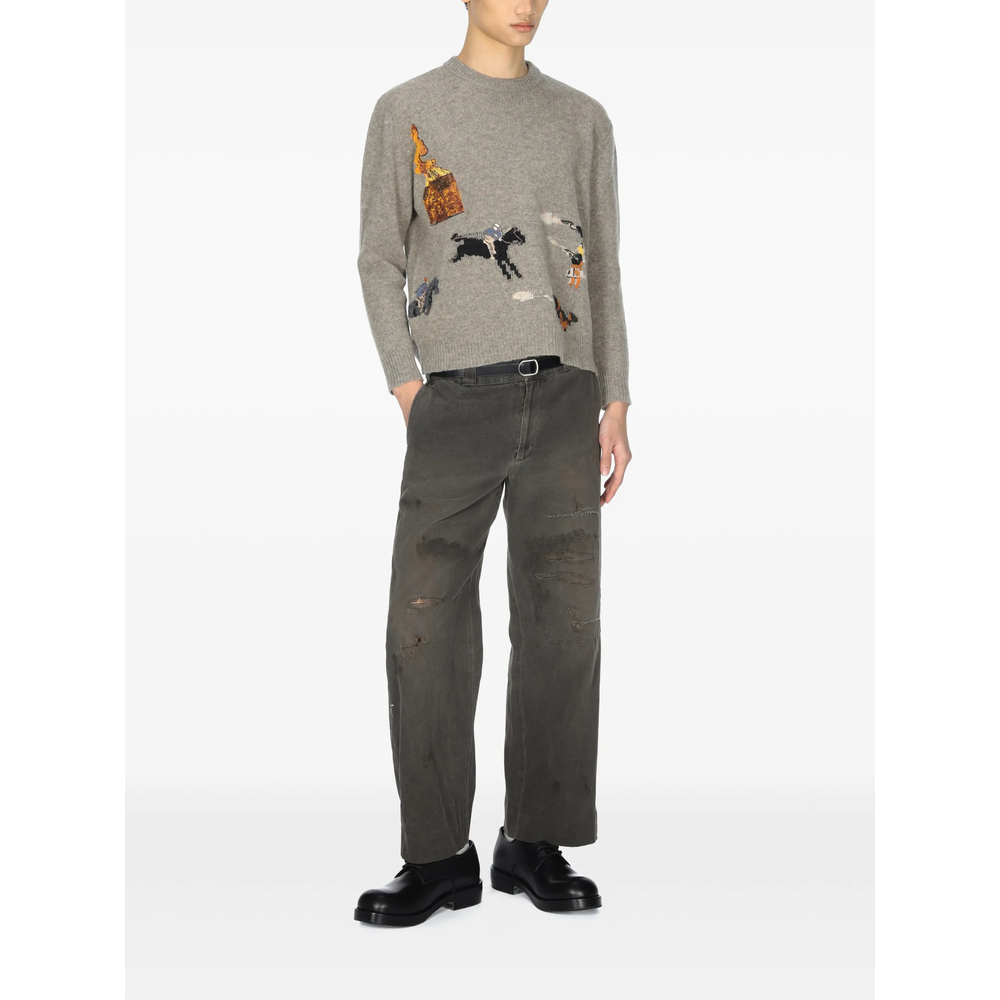 Sweater Enfants Riches Déprimés 080258GRMUL (ENFANTS RICHES DÉPRIMÉS / ニット・セーター・カーディガン ) | ENFANTS RICHES DÉPRIMÉS (アンファン リッシュ デプリメ)(1)