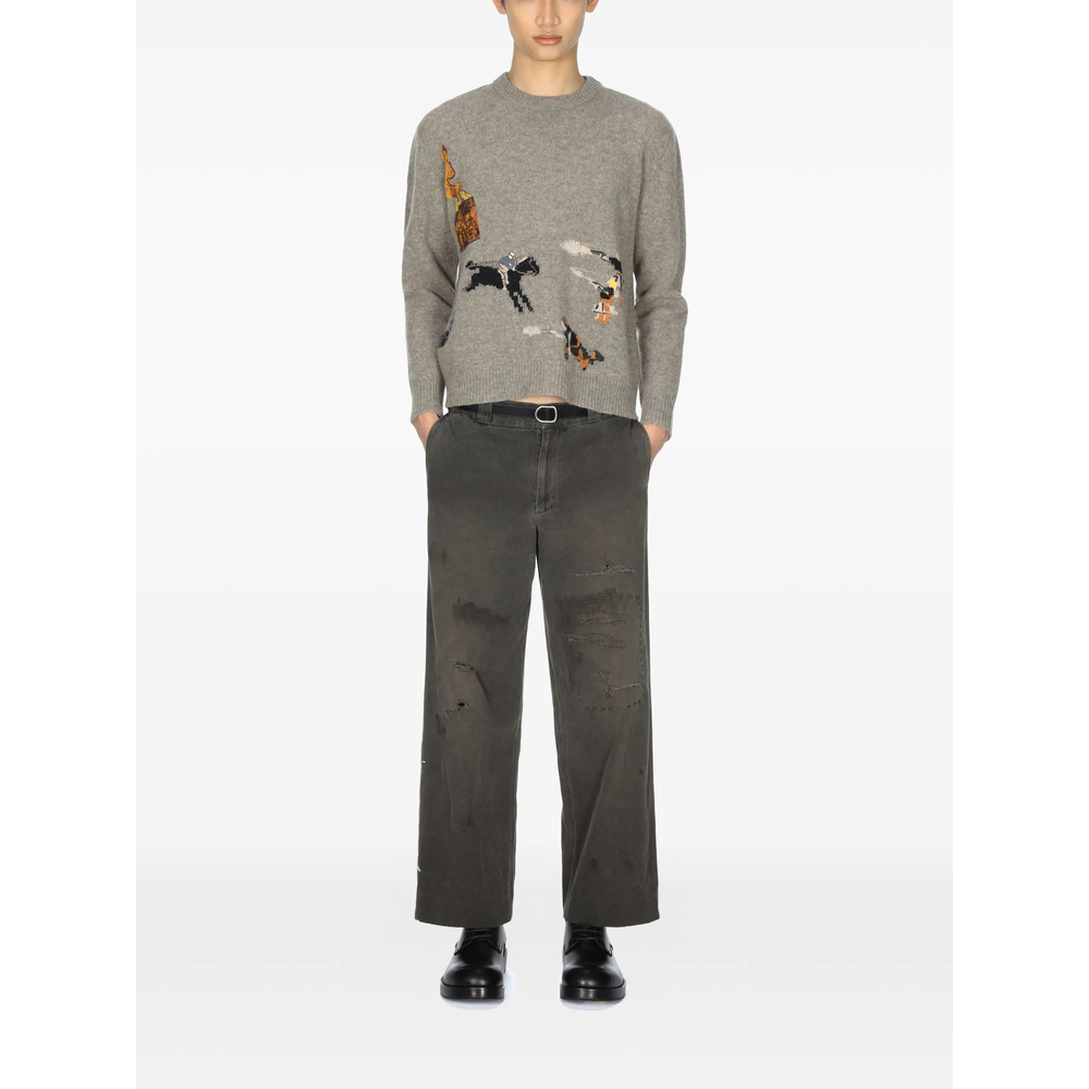 Sweater Enfants Riches Déprimés 080258GRMUL (ENFANTS RICHES DÉPRIMÉS / ニット・セーター・カーディガン ) | ENFANTS RICHES DÉPRIMÉS (アンファン リッシュ デプリメ)(2)