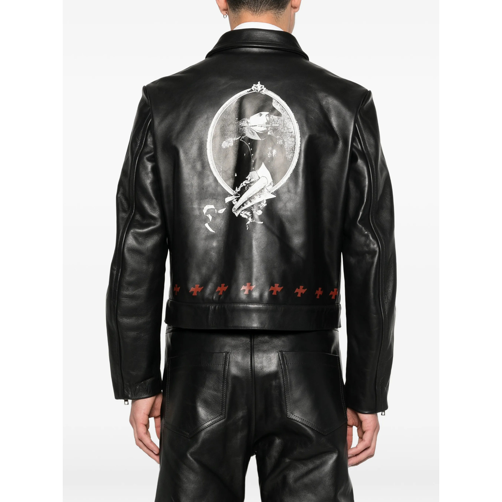 Leather Outerwear Enfants Riches Déprimés 030543BLKRD (ENFANTS RICHES DÉPRIMÉS / レザー&ファージャケット・コート ) | ENFANTS RICHES DÉPRIMÉS (アンファン リッシュ デプリメ)(3)