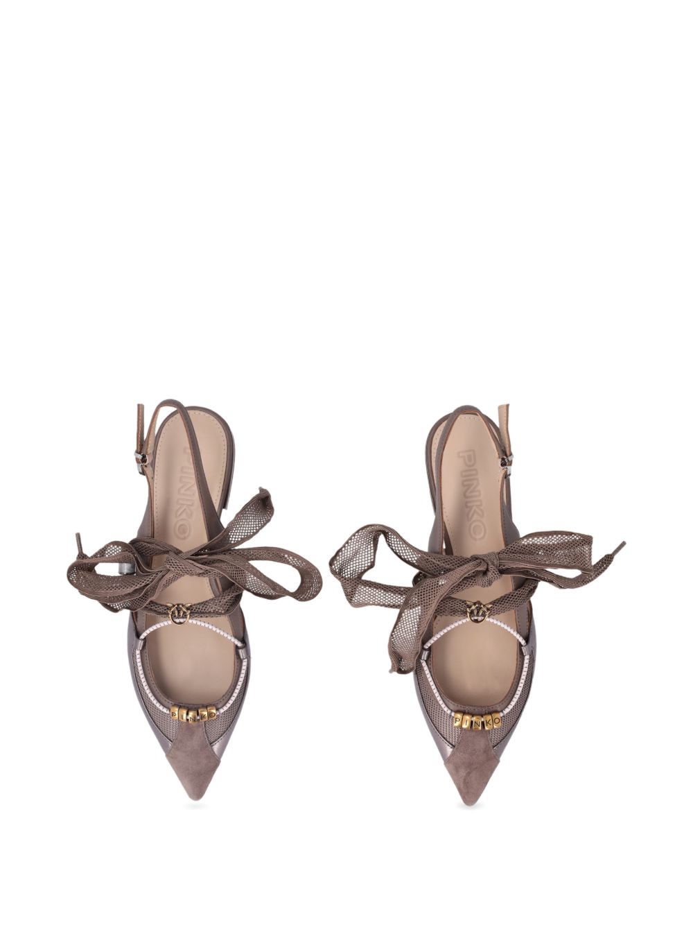 Pinko Flat shoes Brown SD0547P003GIANIRA30M28 (PINKO / フラットシューズ ) | PINKO (ピンコ)(4)
