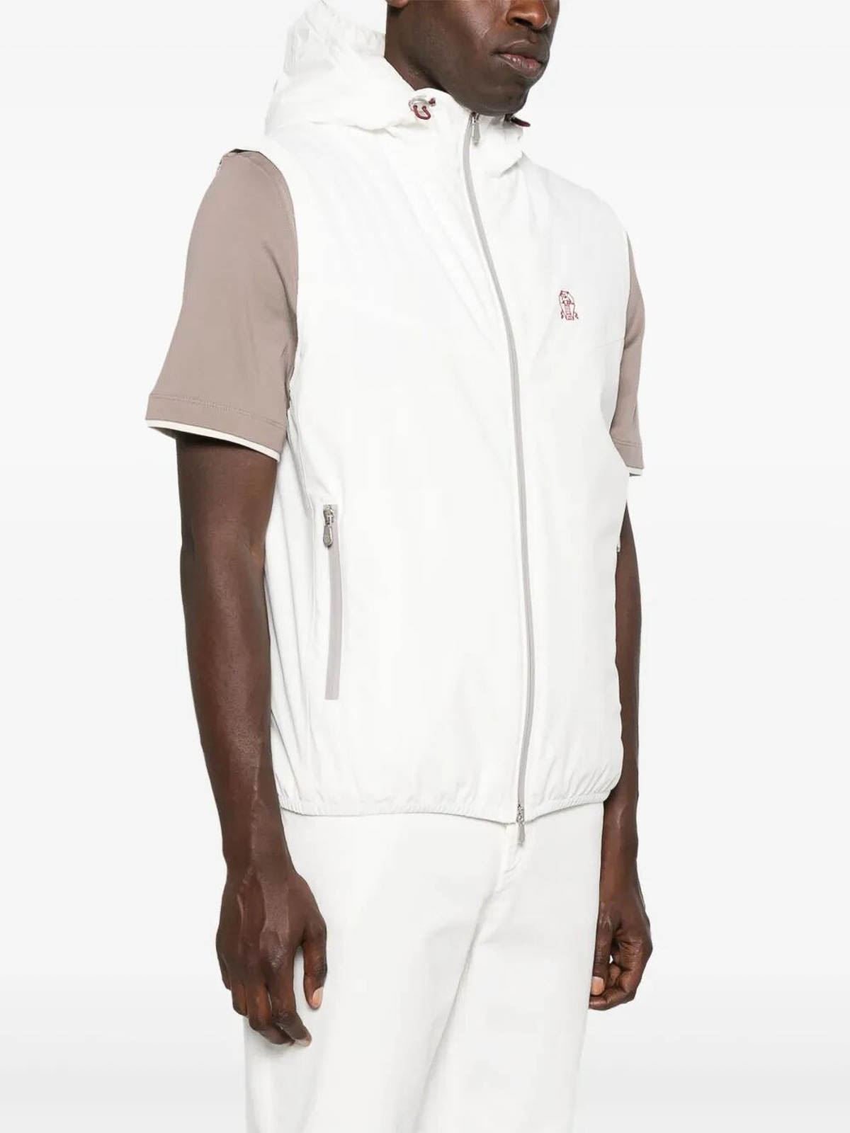 Nylon Vest With Padding MM49A7432GC1085 (Brunello Cucinelli / ベスト ) | Brunello Cucinelli (ブルネロ・クチネリ)(4)