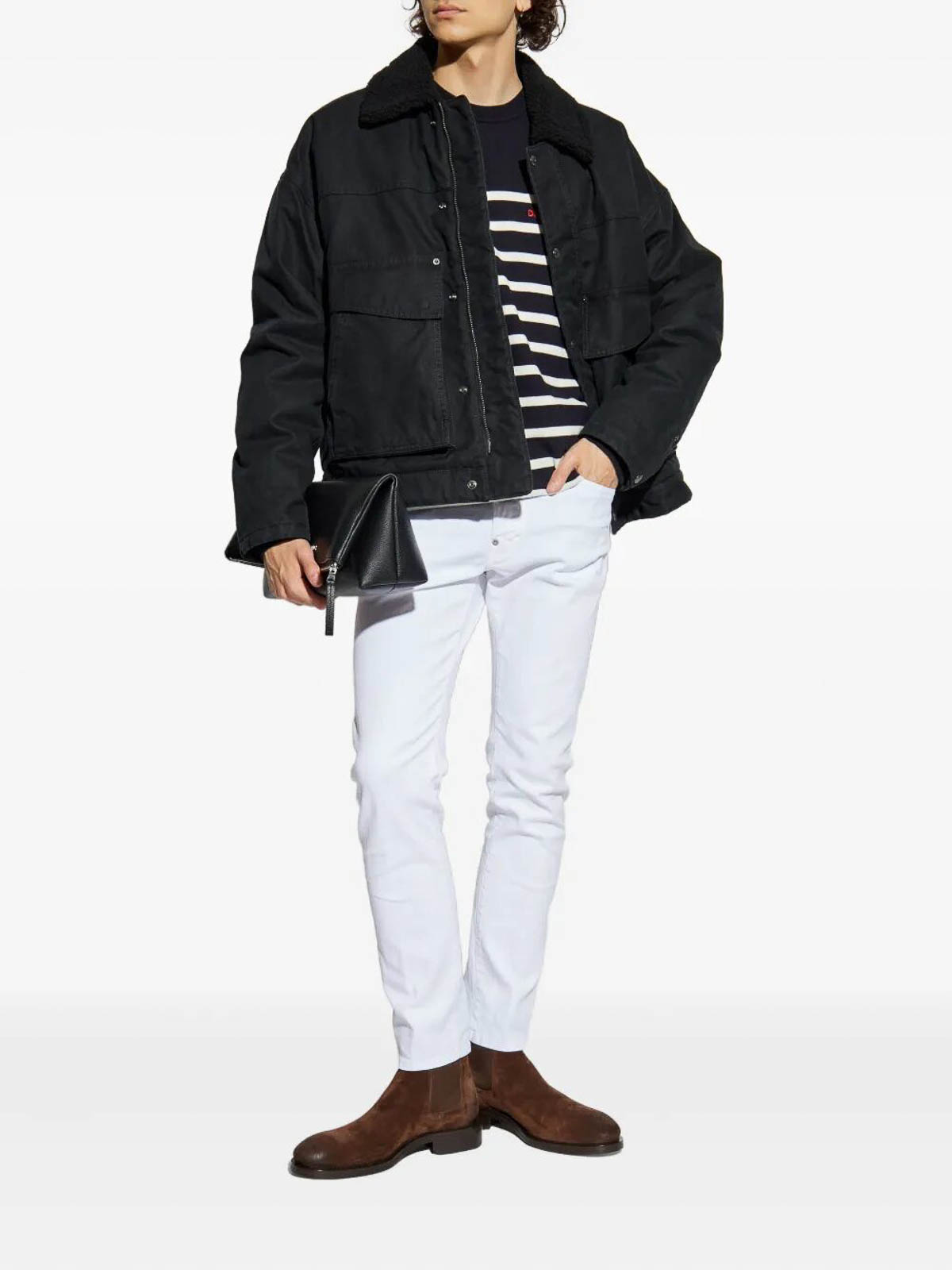 Skater Jeans S74LB1743S39781100 (Dsquared2 / ジーンズ ) | Dsquared2 (ディースクエアード)(1)