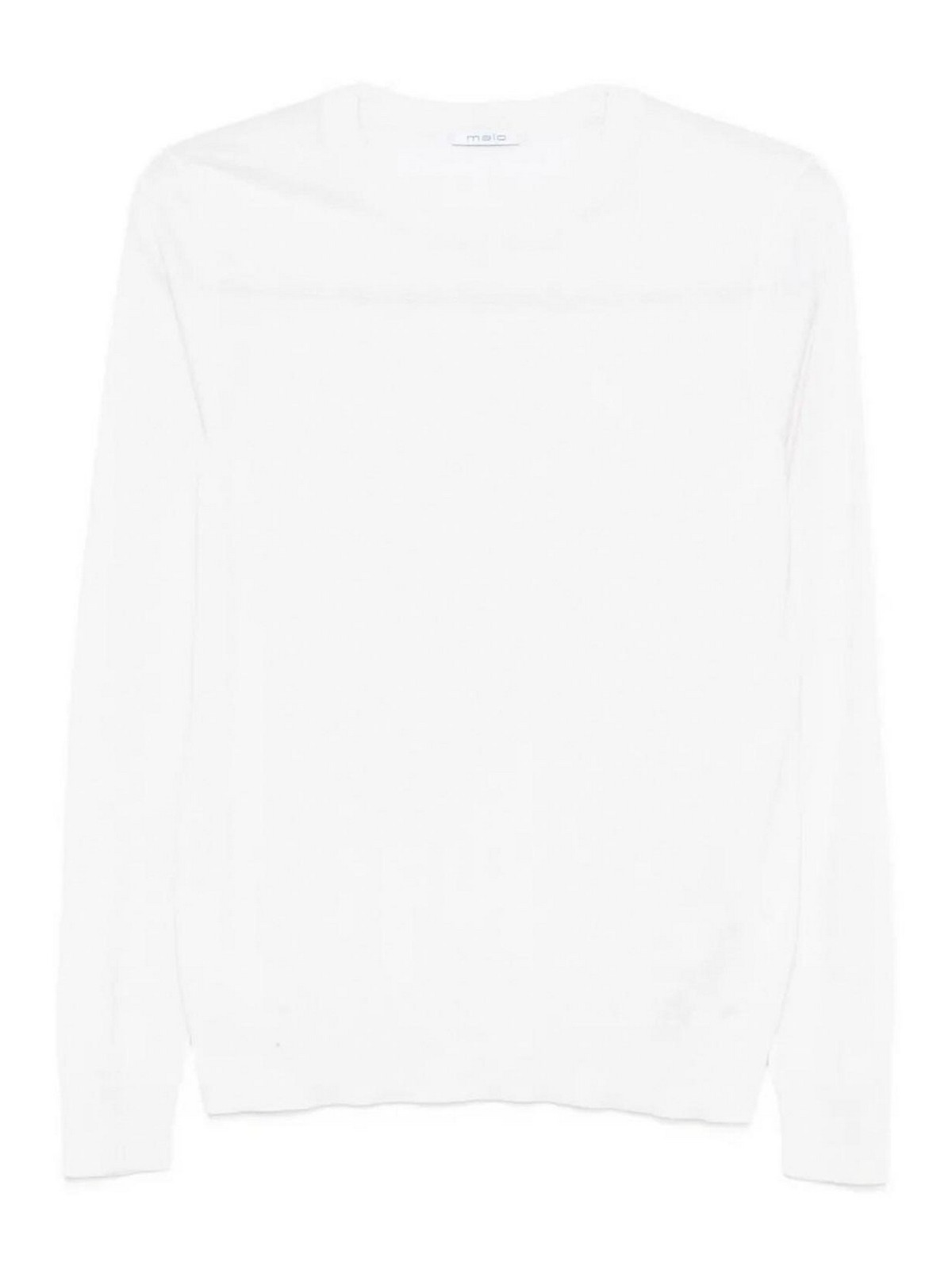 Long Sleeve Crew-Neck Sweater DXA370F8Z17E105 (malo / ニット・セーター・カーディガン ) | malo (マーロ)
