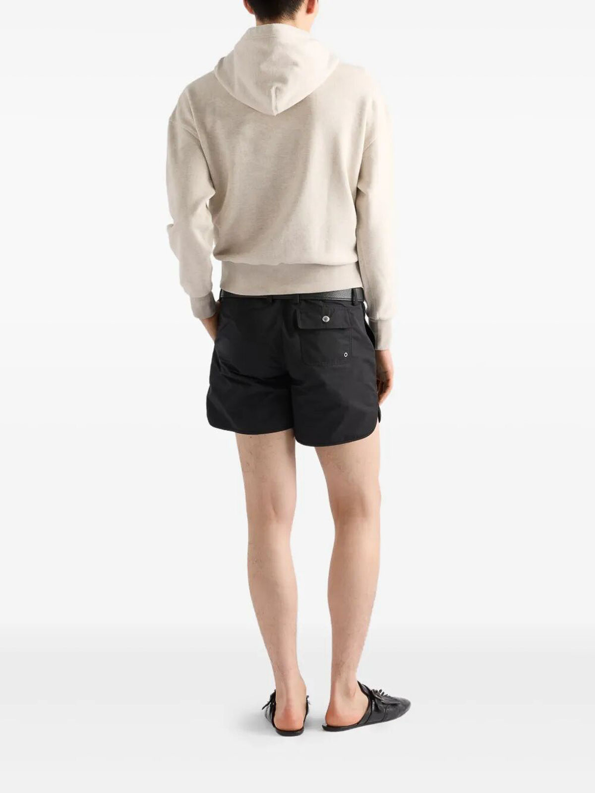 Cotton Fleece Hoodie UJL38C17IPSOOOF0018 (Prada / スウェット・フーディー ) | Prada (プラダ)(2)