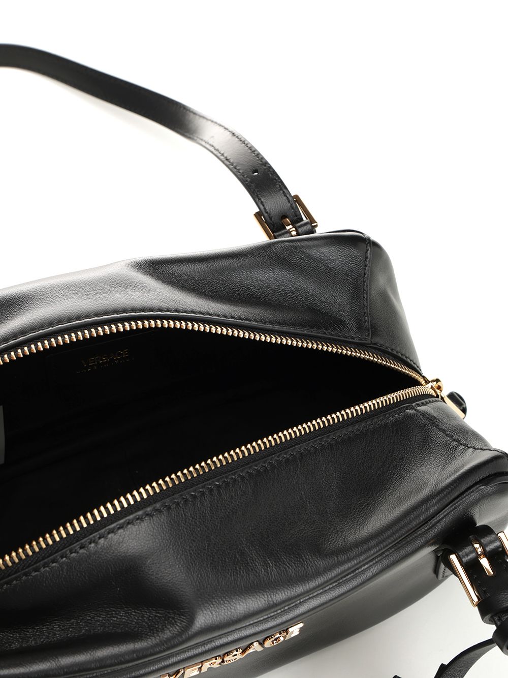 Versace Tag bowling bag in nappa leather 1015792 (VERSACE / ハンドバッグ・ショルダーバッグ ) | VERSACE (ヴェルサーチェ)(3)
