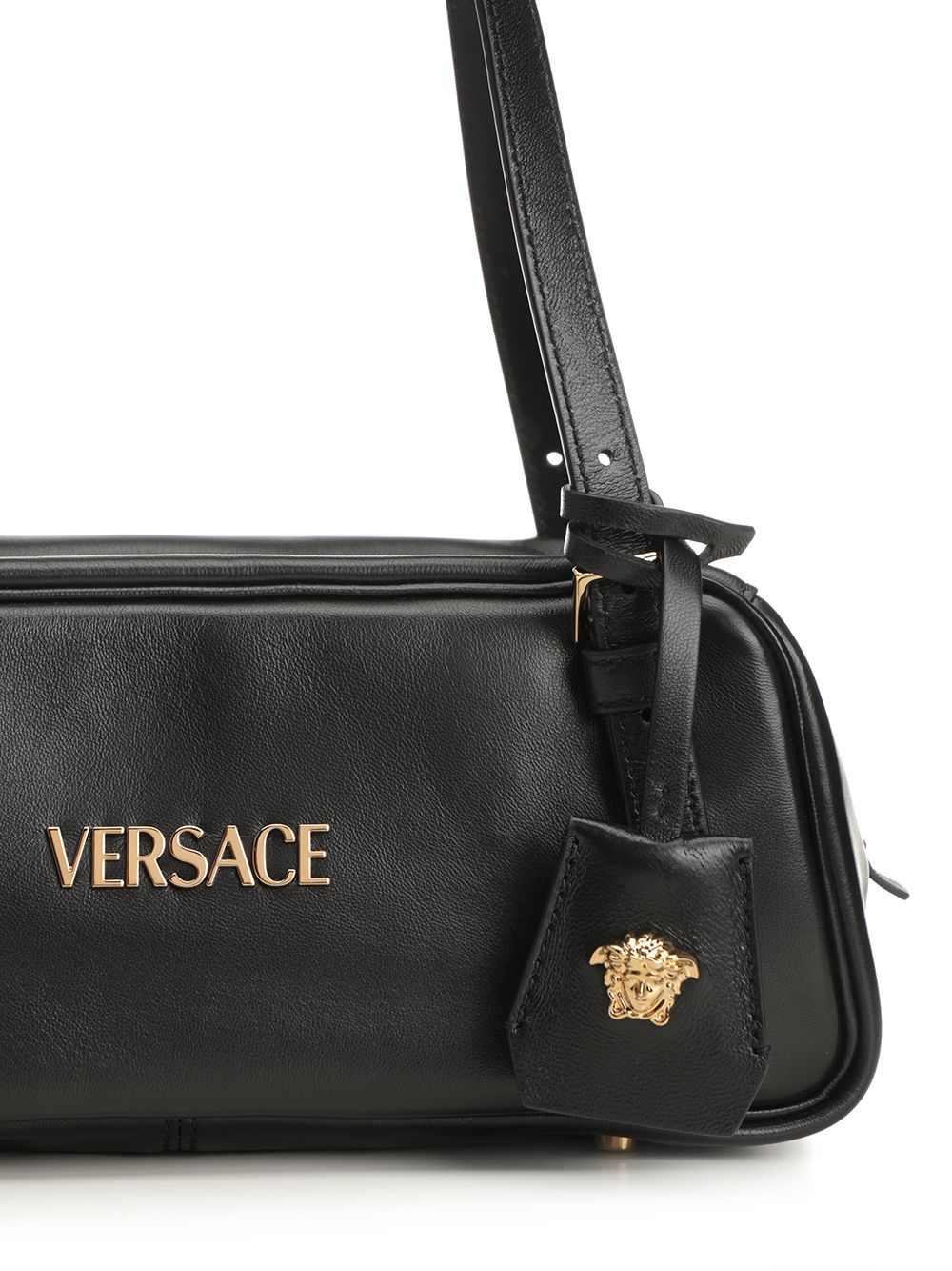 Versace Tag bowling bag in nappa leather 1015792 (VERSACE / ハンドバッグ・ショルダーバッグ ) | VERSACE (ヴェルサーチェ)(4)