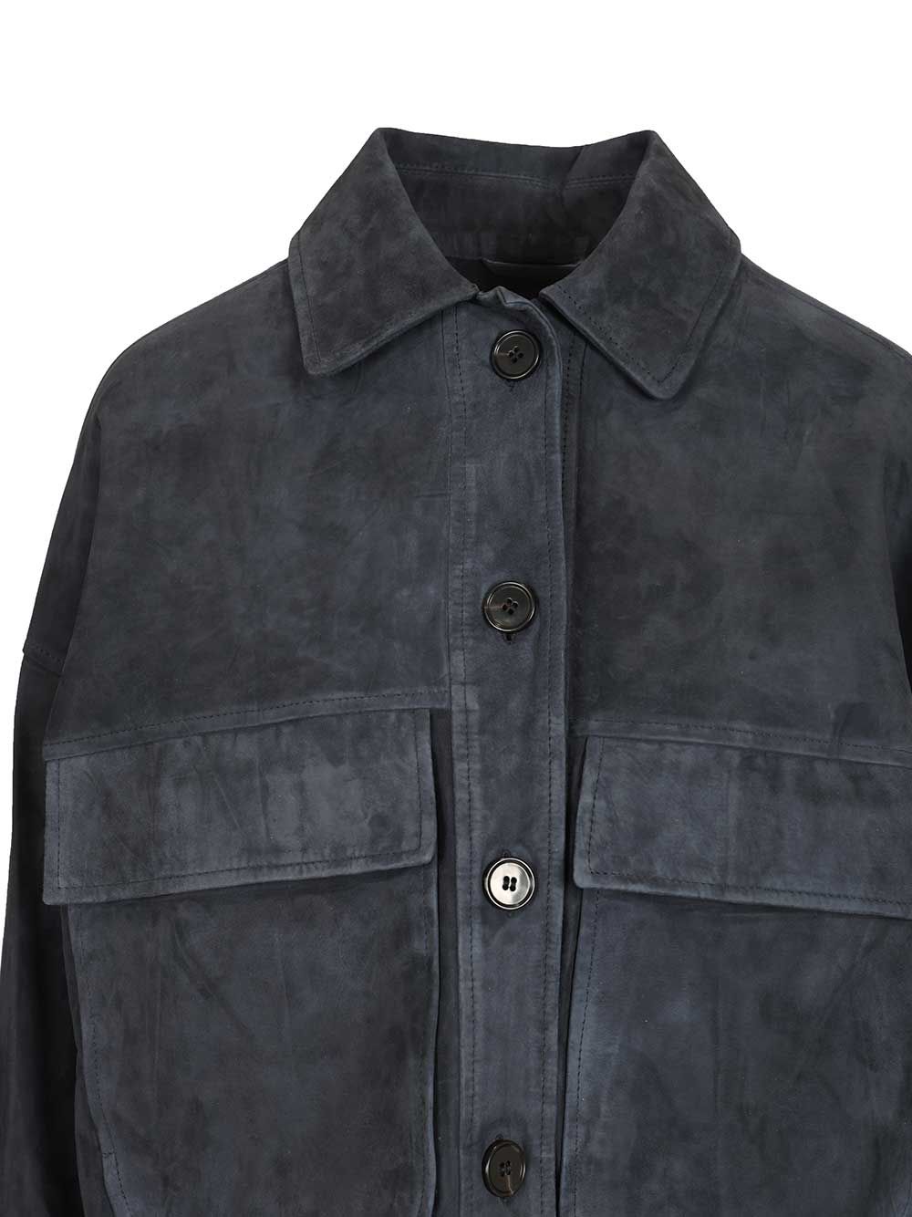 MIRI Lamb Suede 005L26102002ROYAL (ARMA / レザー&ファージャケット・コート ) | ARMA (アルマ)(3)