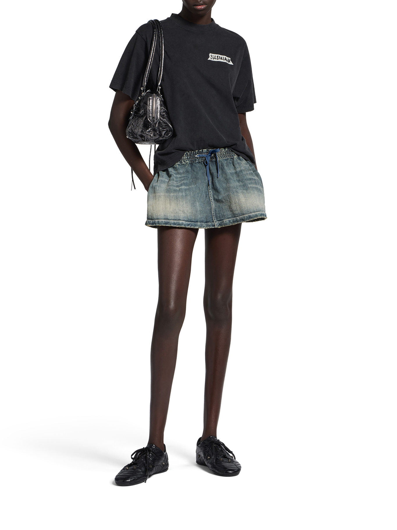 WOMEN`S MEDIUM FIT MASKING TAPE T-SHIRT 850990TTVL61041 (Balenciaga / Tシャツ・カットソー ) | Balenciaga (バレンシアガ)(1)