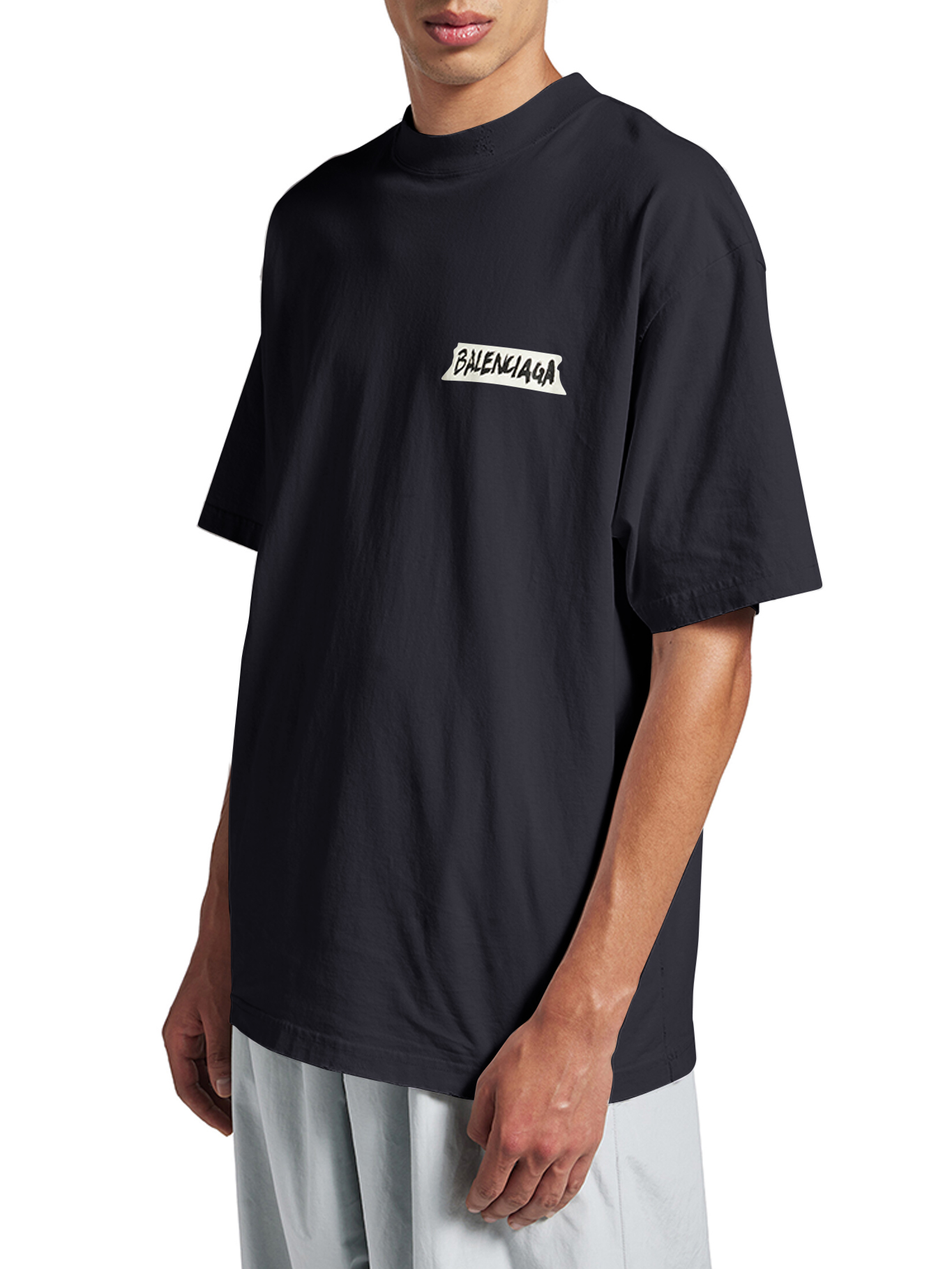 MEN`S MEDIUM FIT MASKING TAPE T-SHIRT 764235TTVL61041 (Balenciaga / Tシャツ・カットソー ) | Balenciaga (バレンシアガ)(2)