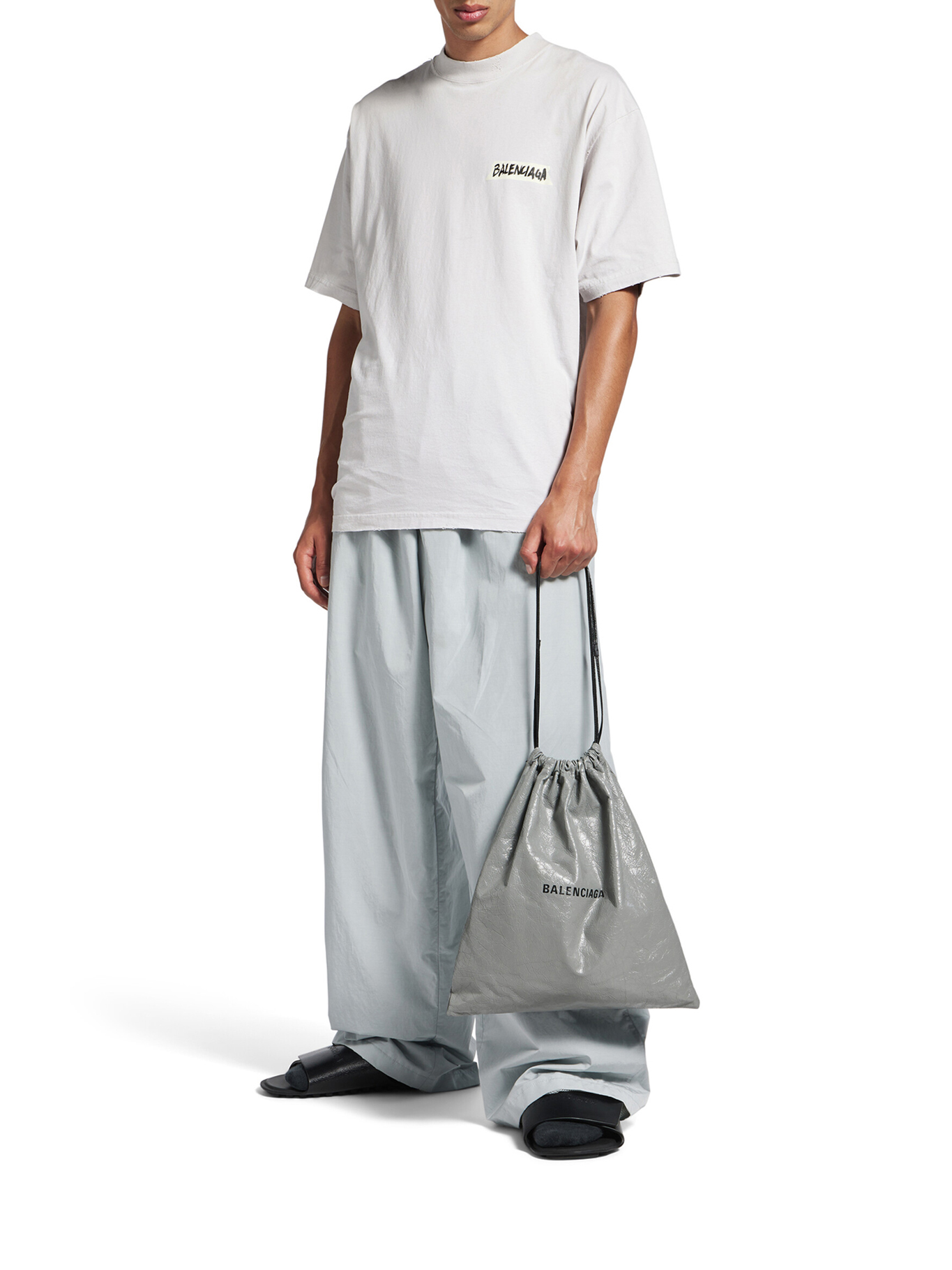 MEN`S MEDIUM FIT MASKING TAPE T-SHIRT 764235TTVL69012 (Balenciaga / Tシャツ・カットソー ) | Balenciaga (バレンシアガ)(1)