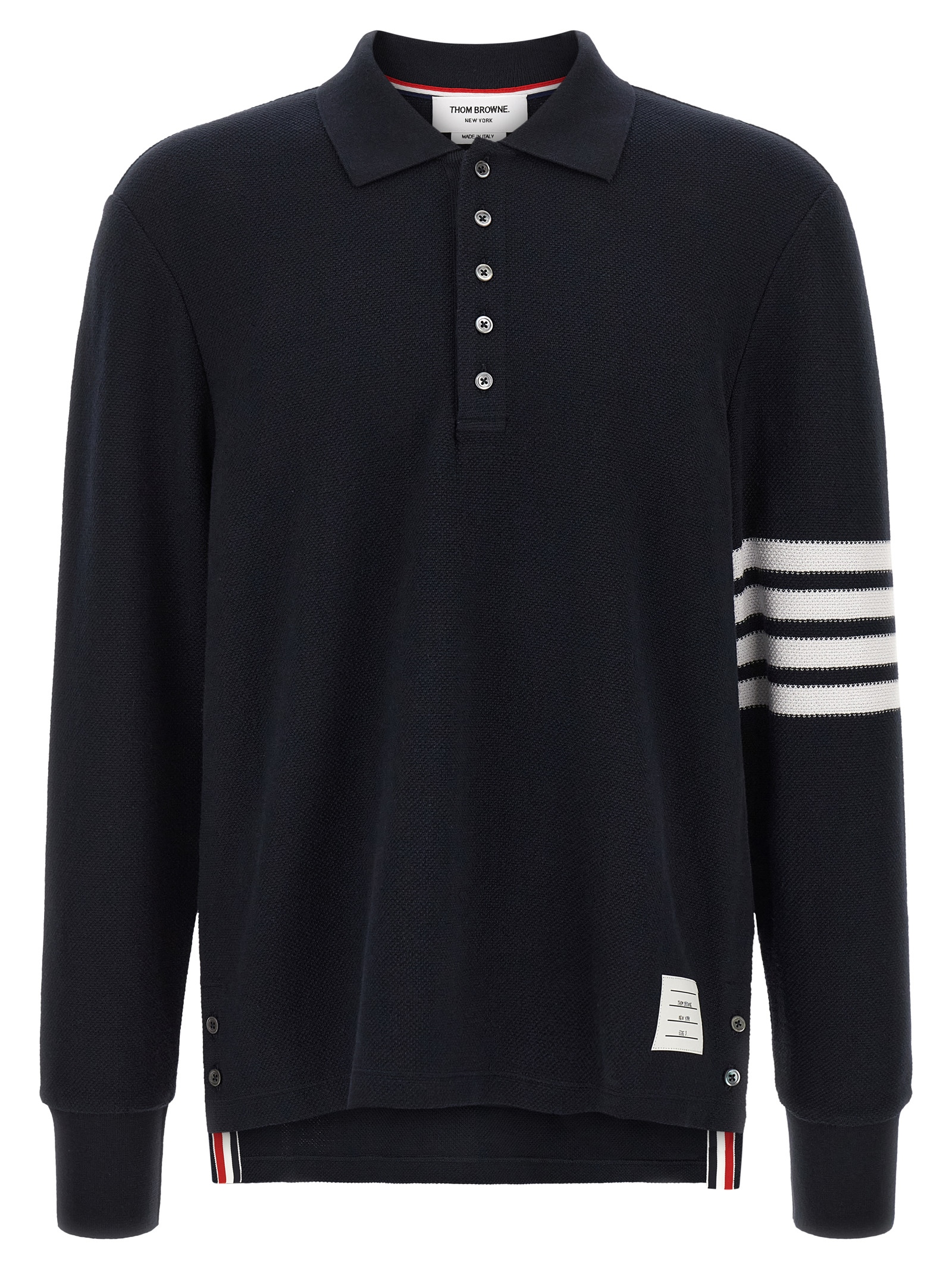 '4 Bar' polo shirt MJP234AJ0248415 (Thom Browne / ポロシャツ ) | Thom Browne (トム・ブラウン)