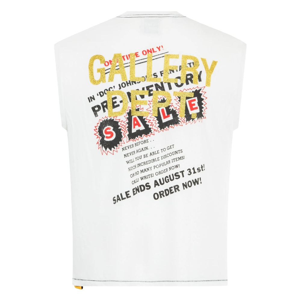 T-shirt Gallery Dept. DJLK10295CLEWH (GALLERY DEPT / タンクトップ・キャミソール ) | GALLERY DEPT (ギャラリー デプト)(1)