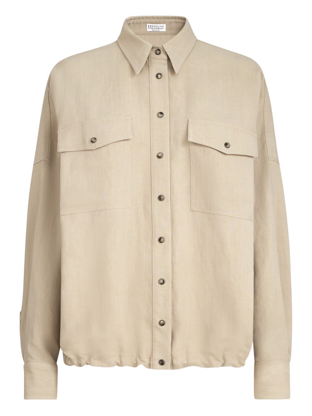Brunello Cucinelli Shirts Beige MH126NE416C9195 (Brunello Cucinelli / シャツ・ブラウス ) | Brunello Cucinelli (ブルネロ・クチネリ)