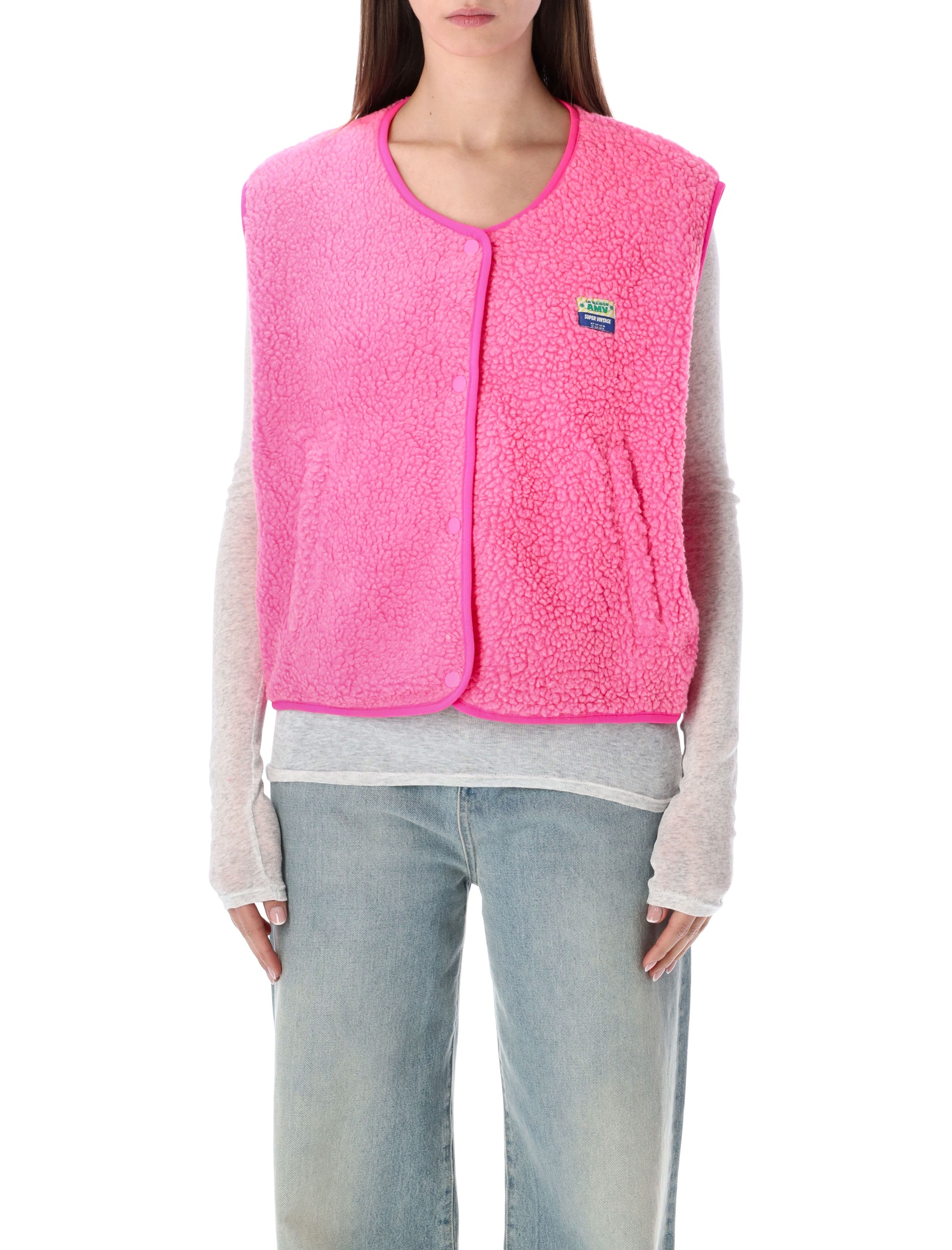 American Vintage Jackets Fuchsia HOK16BPINKACID (American Vintage / ベスト ) | American Vintage (アメリカンヴィンテージ)