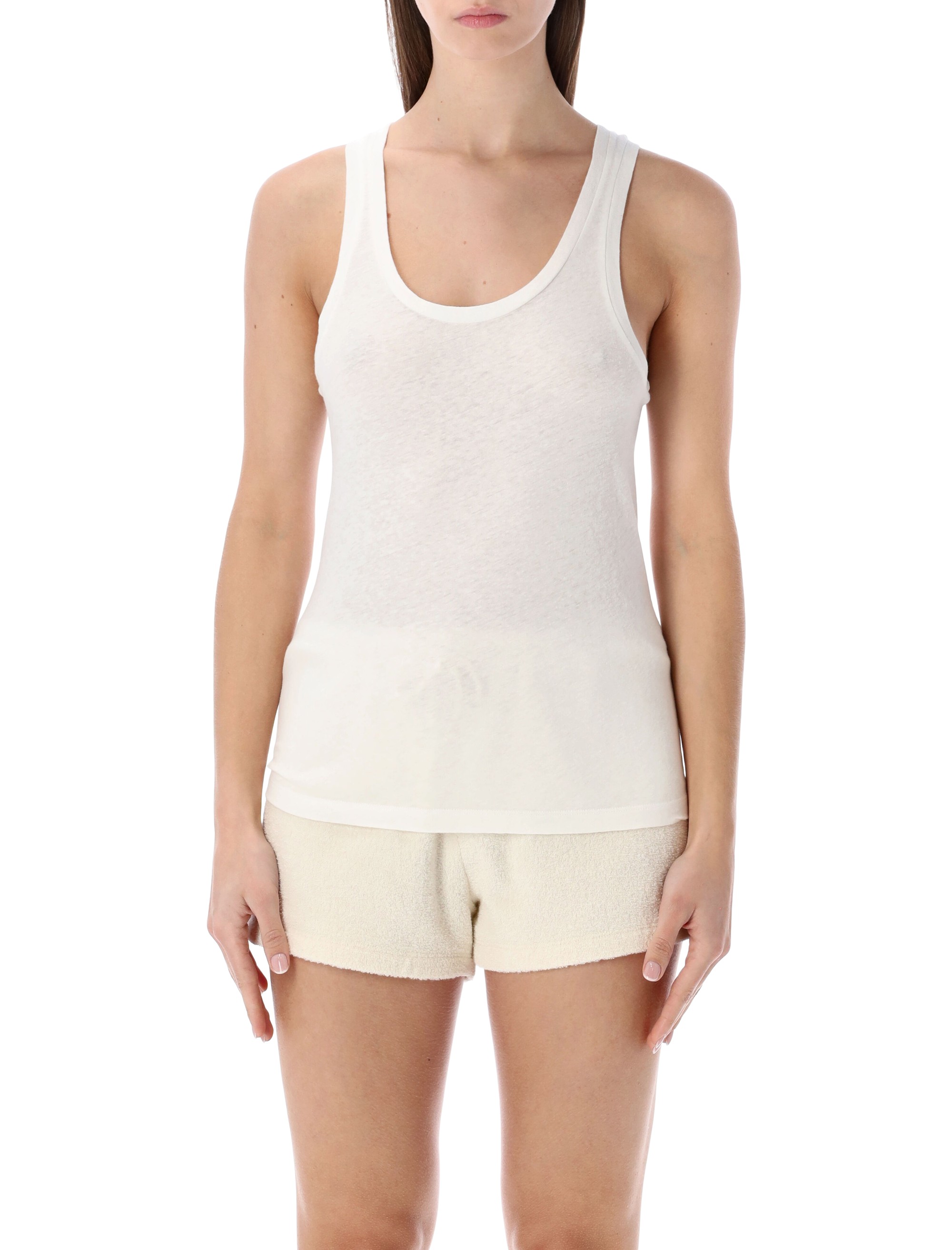 American Vintage Top White GAMI20WHITE (American Vintage / タンクトップ・キャミソール ) | American Vintage (アメリカンヴィンテージ)