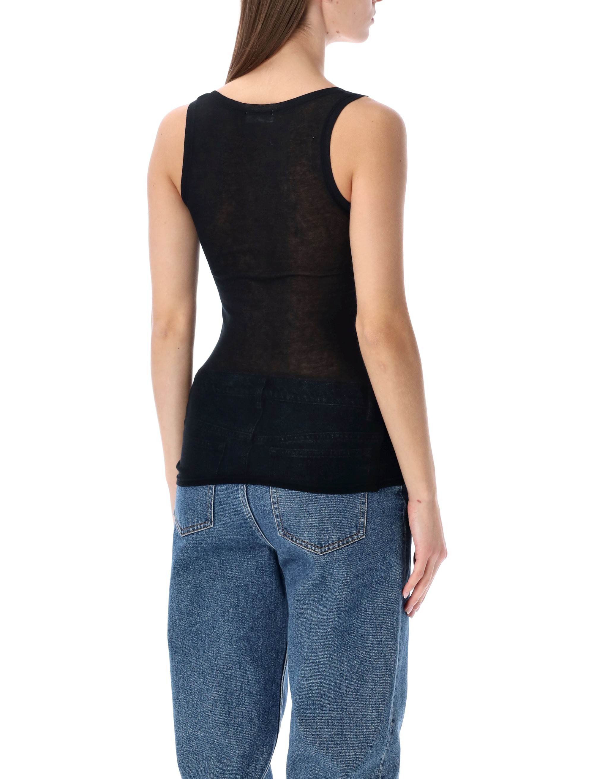 American Vintage Top Black MAS00NOIR (American Vintage / タンクトップ・キャミソール ) | American Vintage (アメリカンヴィンテージ)(1)