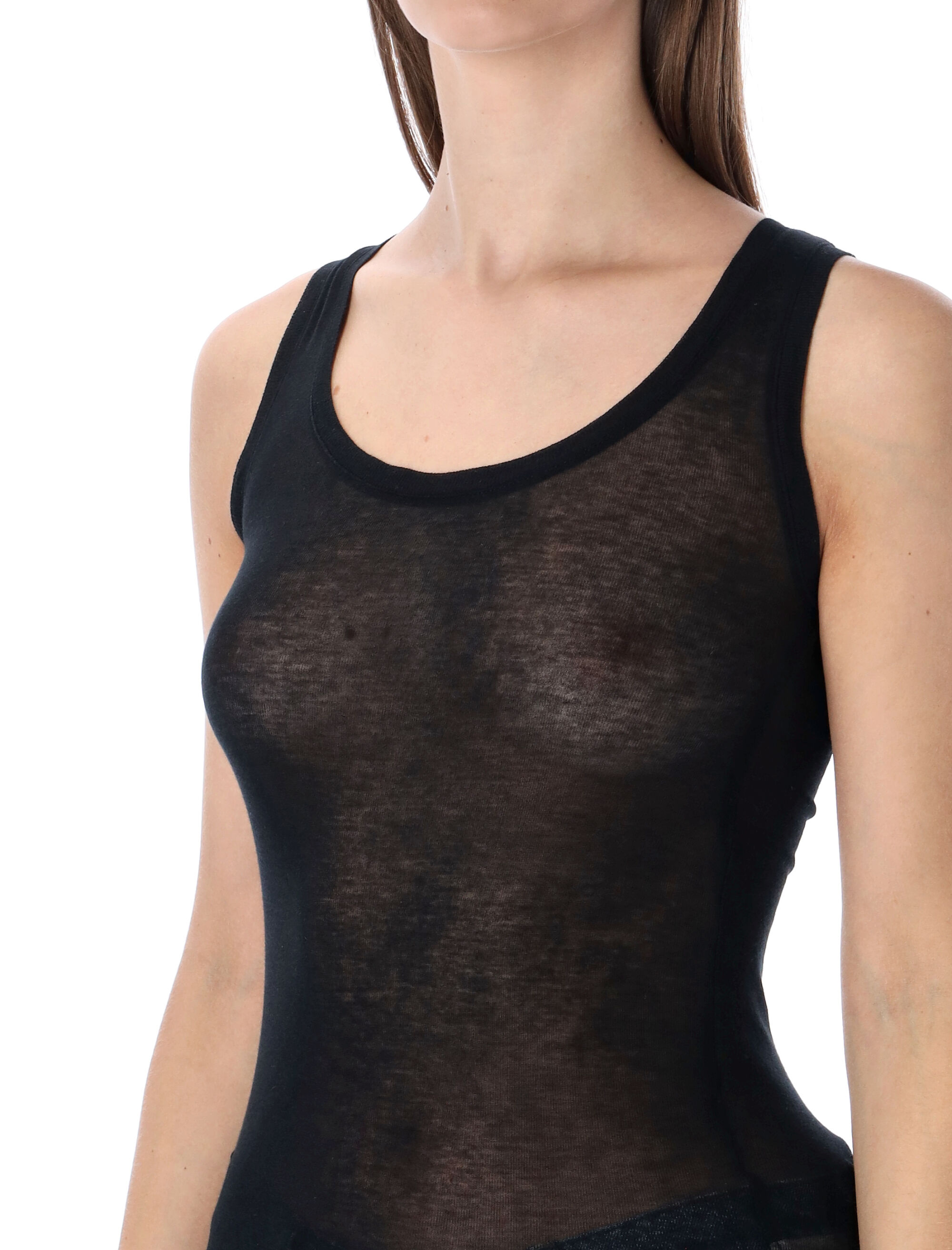 American Vintage Top Black MAS00NOIR (American Vintage / タンクトップ・キャミソール ) | American Vintage (アメリカンヴィンテージ)(2)