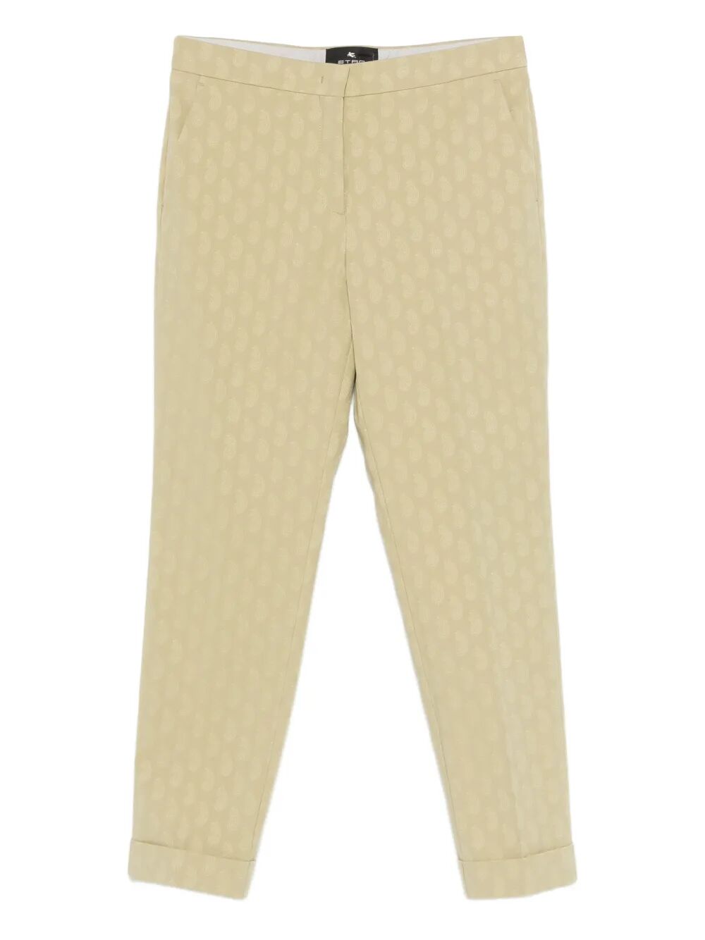 CROPPED COTTON JACQUARD TROUSERS WITH MICRO PAISLEY MOTIF WREA000299TJEK3M0208 (ETRO / パンツ ) | ETRO (エトロ)