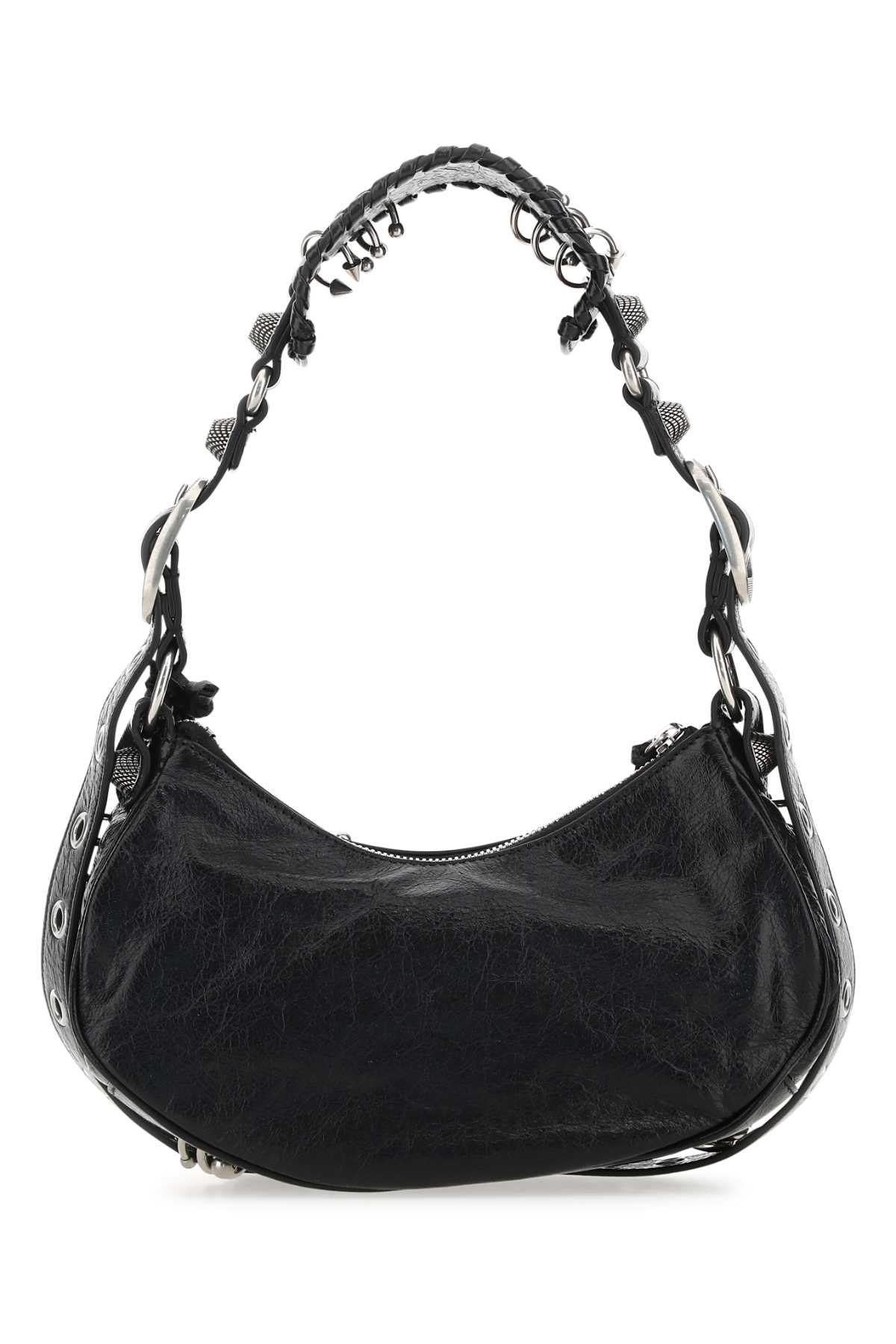 Black leather Le Cagole XS shoulder bag 671309210G81000 (Balenciaga / ハンドバッグ・ショルダーバッグ ) | Balenciaga (バレンシアガ)(2)